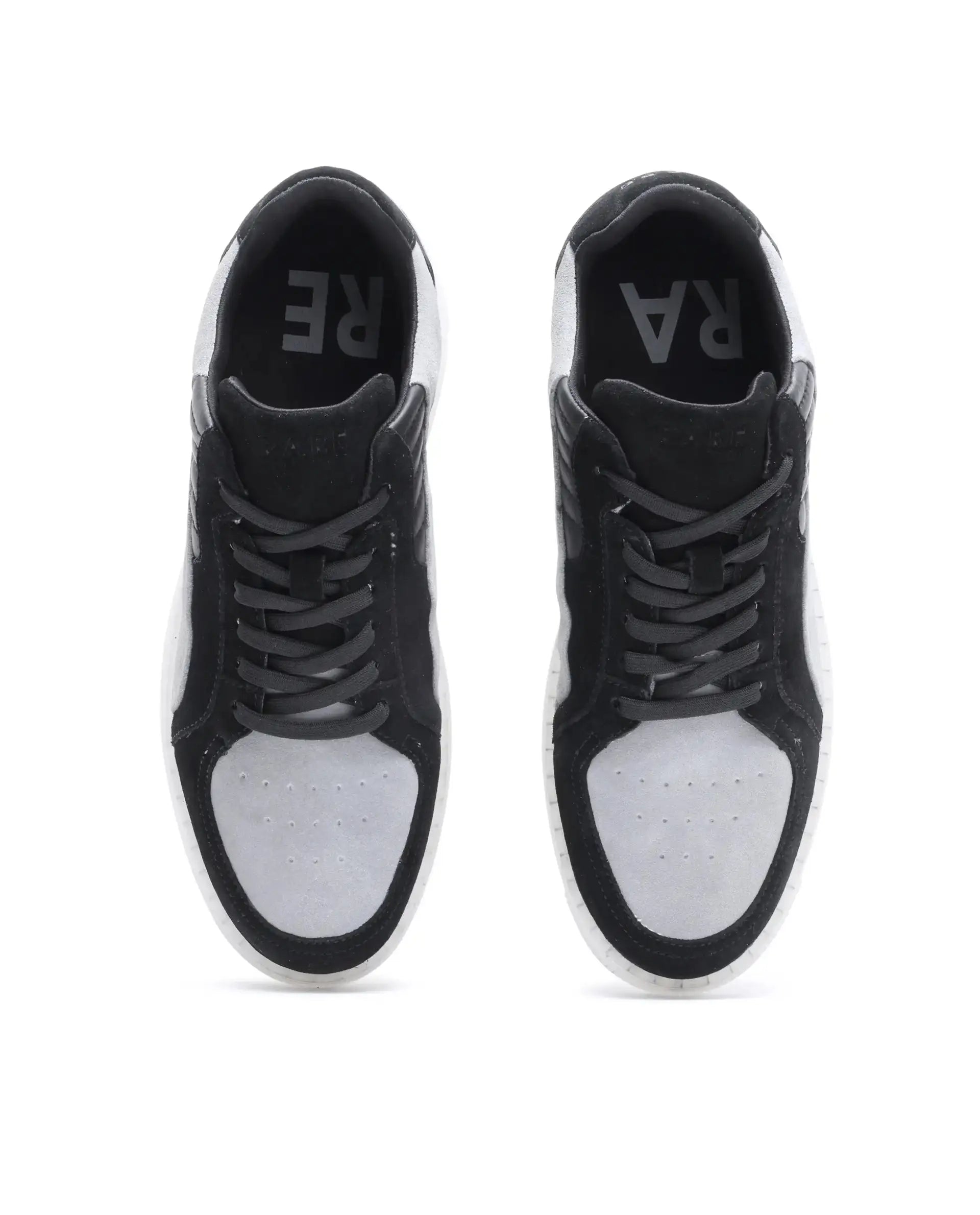 Rare Rabbit Men's Zwag Grey Suede Sneaker