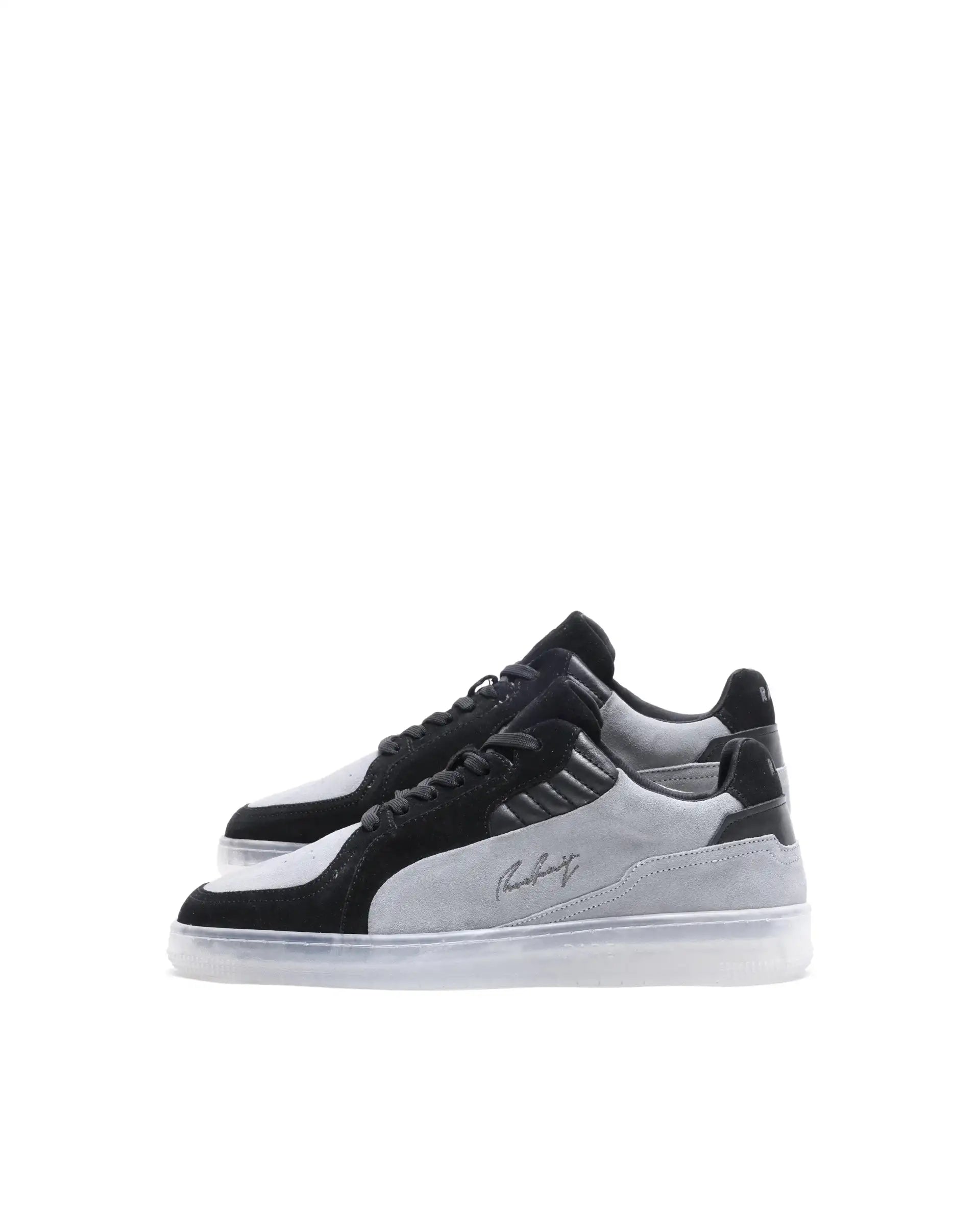 Rare Rabbit Men's Zwag Grey Suede Sneaker