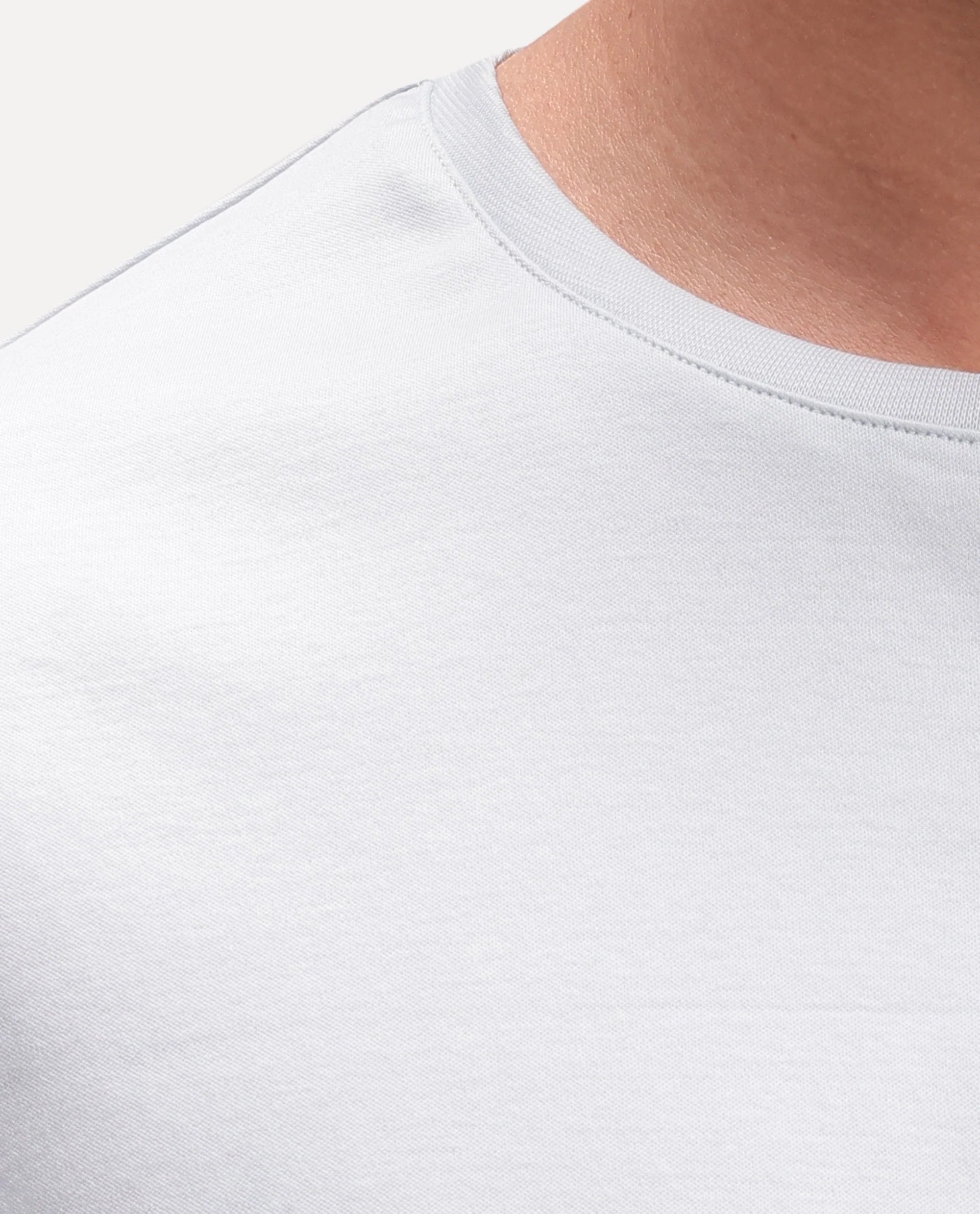 Rare Rabbit Men's Gist Light Blue Cotton Crew Neck Regular Plain T-Shirt