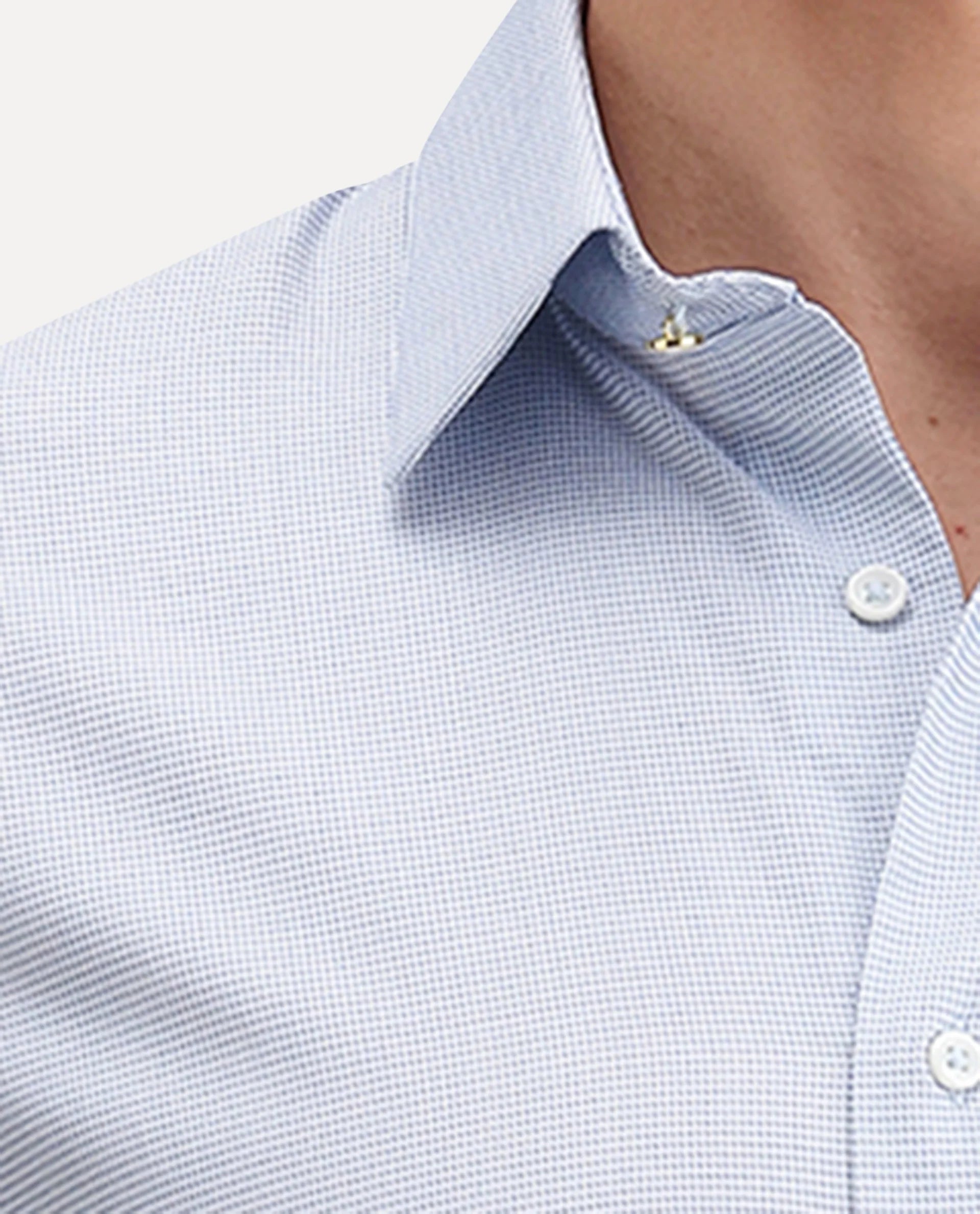 Rare Rabbit Men's Jnby Light Blue Cotton Plain Regular Fit Full Sleeve Collared Shirt