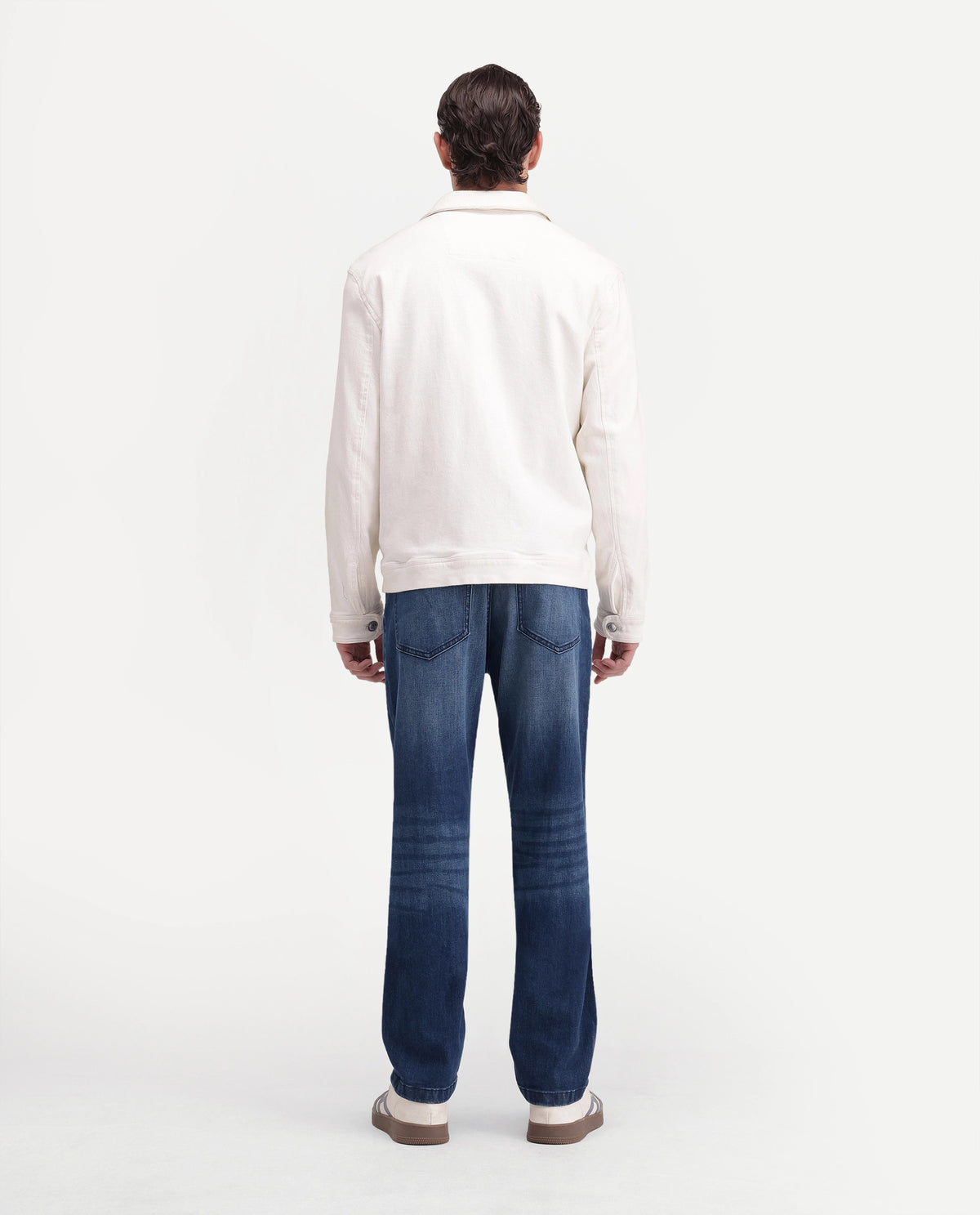 Rare Rabbit Men's Mody Blue Cotton Blend Morris Regular Plain Jeans