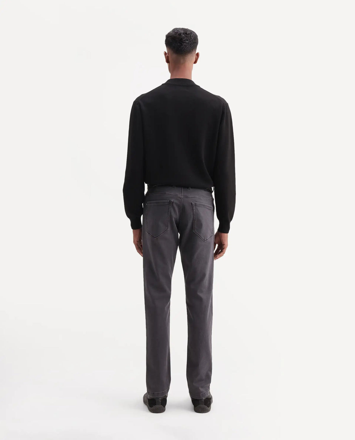 Rare Rabbit Men's Kor G Primary Grey Cotton Blend Hawk Slim Plain Jeans