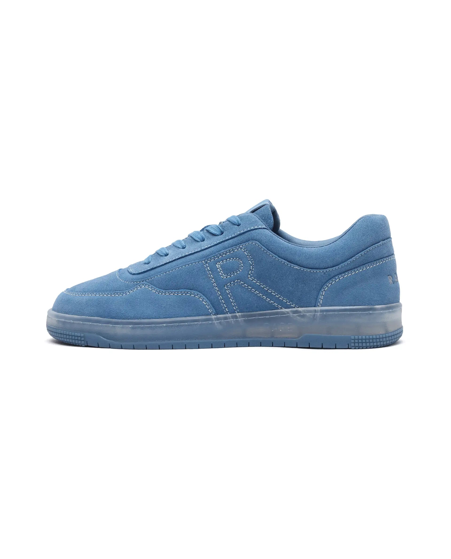 Rare Rabbit Men Oslo Blue Lace-Up Closure Sneaker