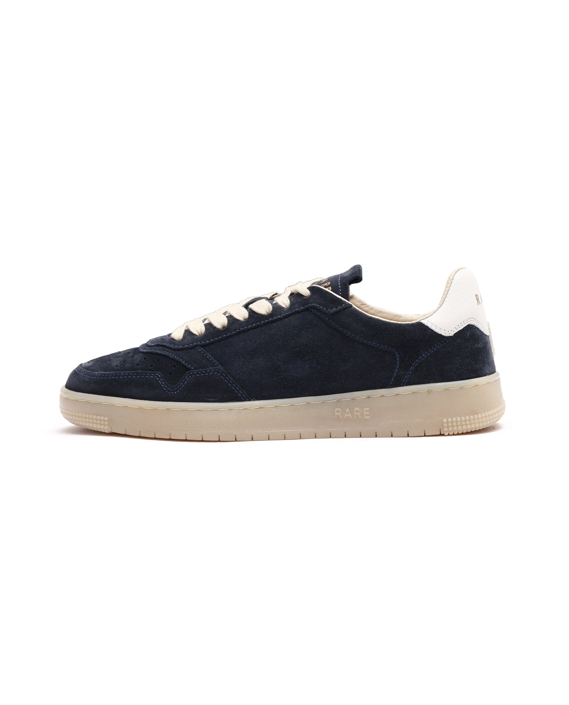 Rare Rabbit Men's Woolton Navy Derby Style Casual Smart Suede Sneakers Shoes