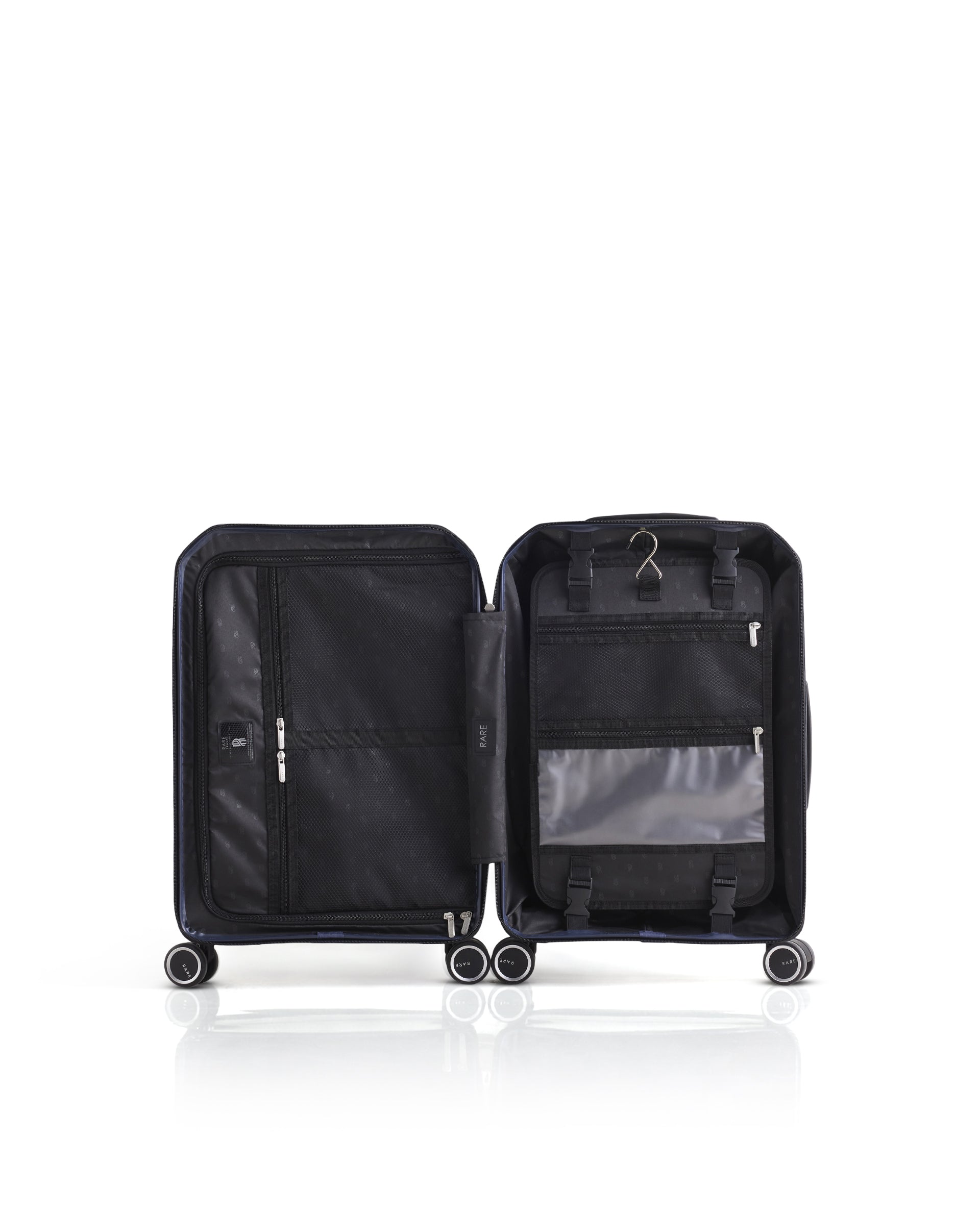 Rare Rabbit Gallardo Blue Impact-Resistant Hard Shell Trolley Bag