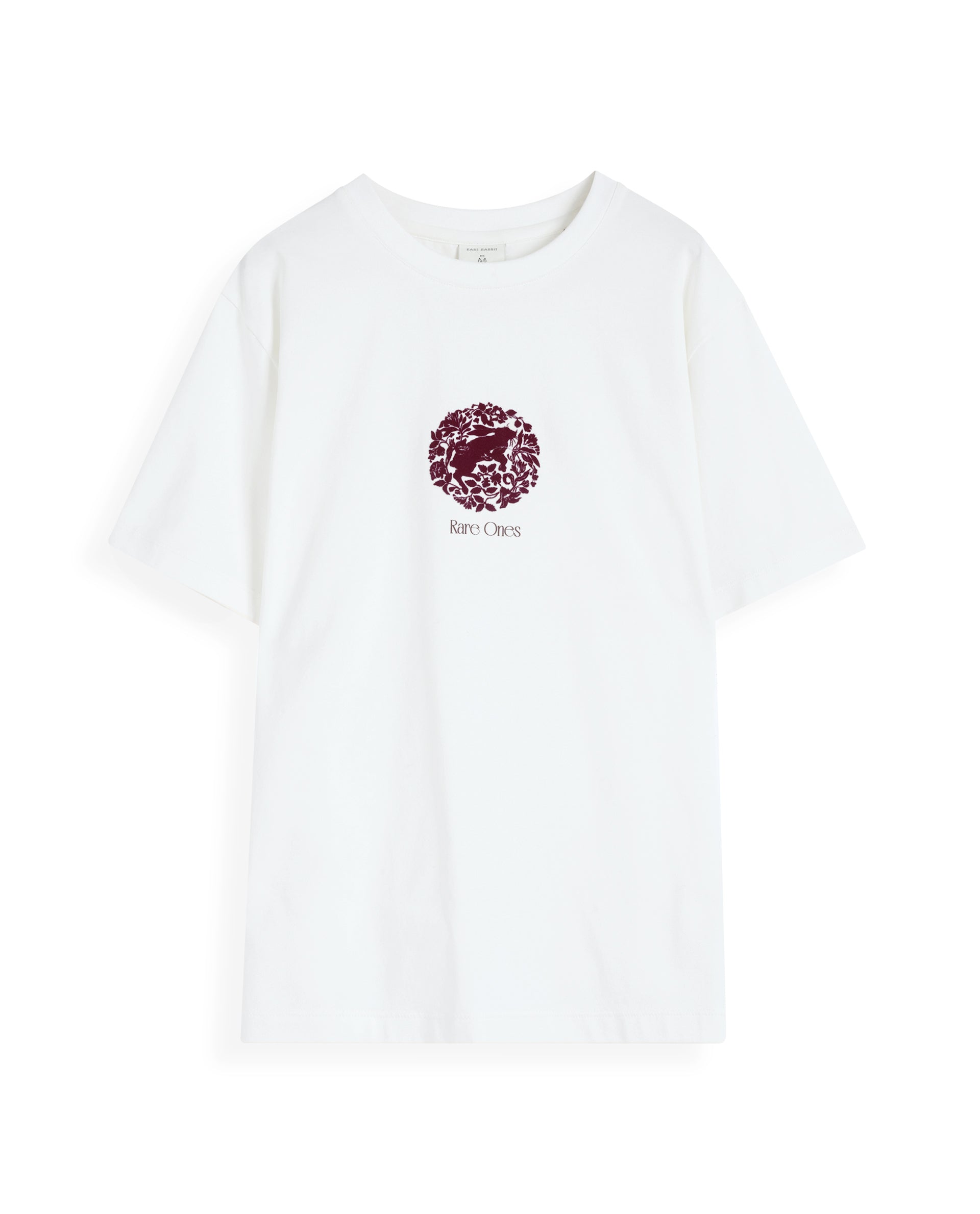 Rare Ones Kids Makes White Cotton Half Sleeves Crew Neck Graphic Print T-Shirt