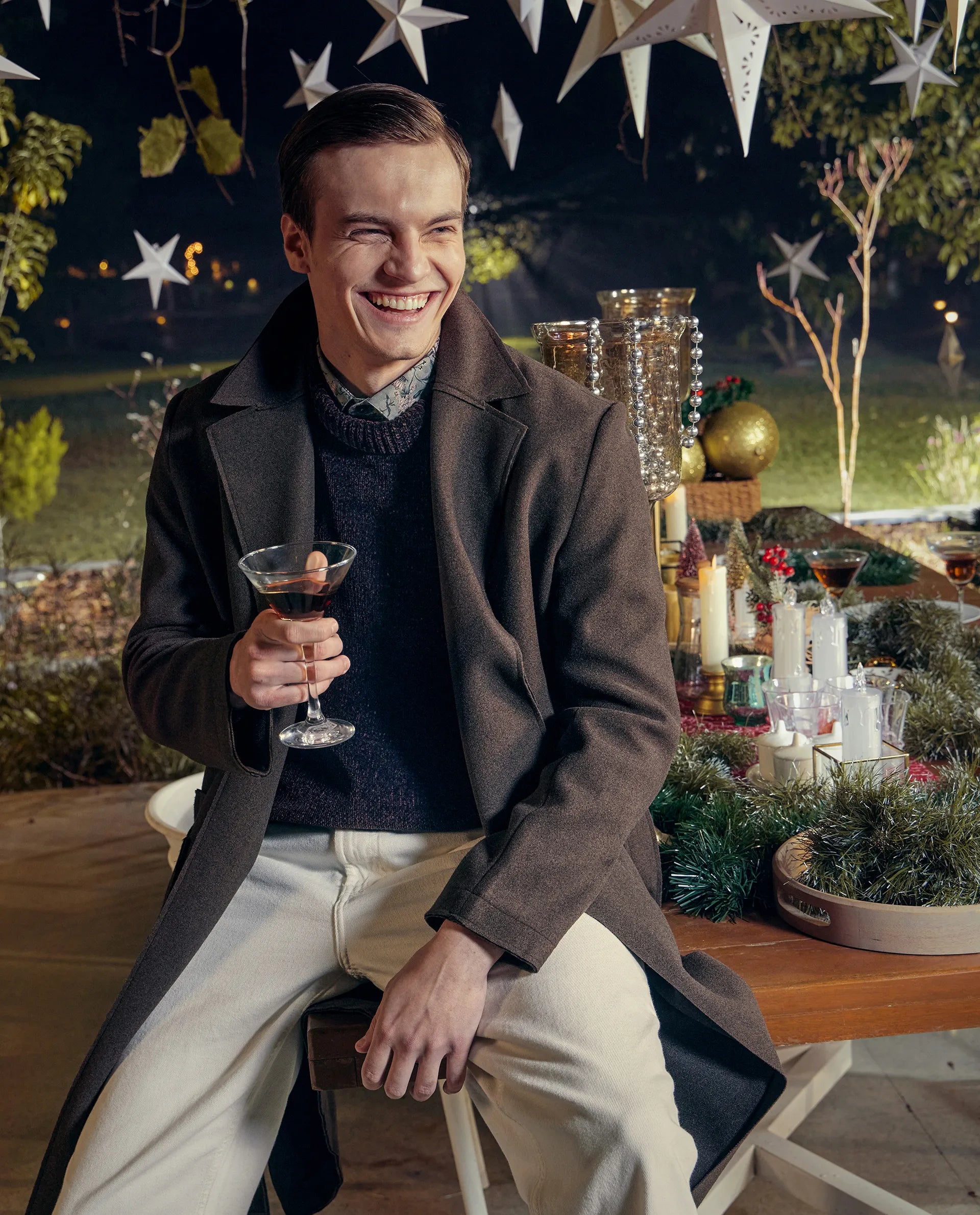 Rare Rabbit Men's Arvi-2 Light Beige Cotton Blend Plain Dond Carrot Fit Jeans