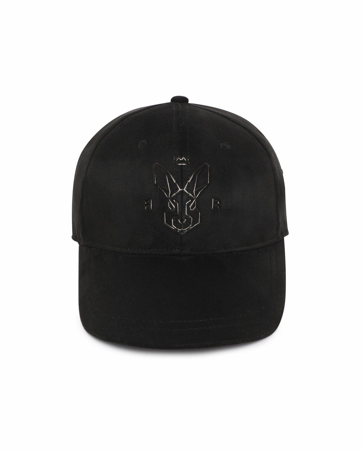 RARE RABBIT KEVIN-2 PRIMARY BLACK CAP VELVET FABRIC