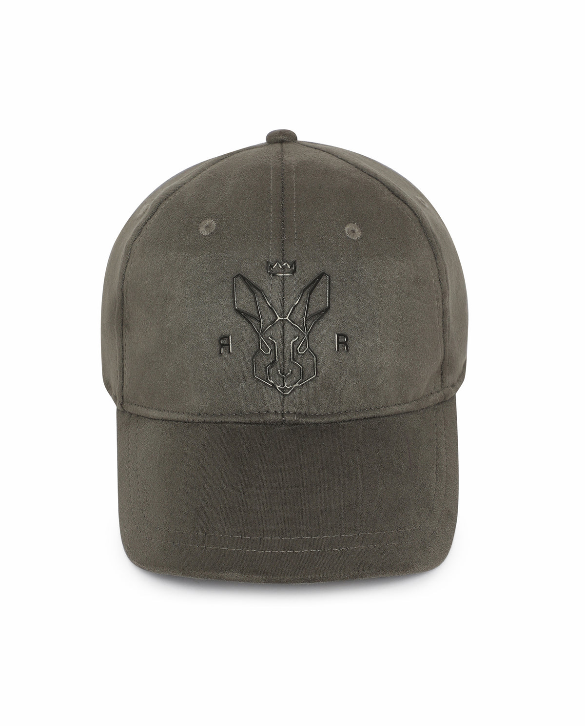 RARE RABBIT KEVIN-2 PRIMARY OLIVE CAP VELVET FABRIC