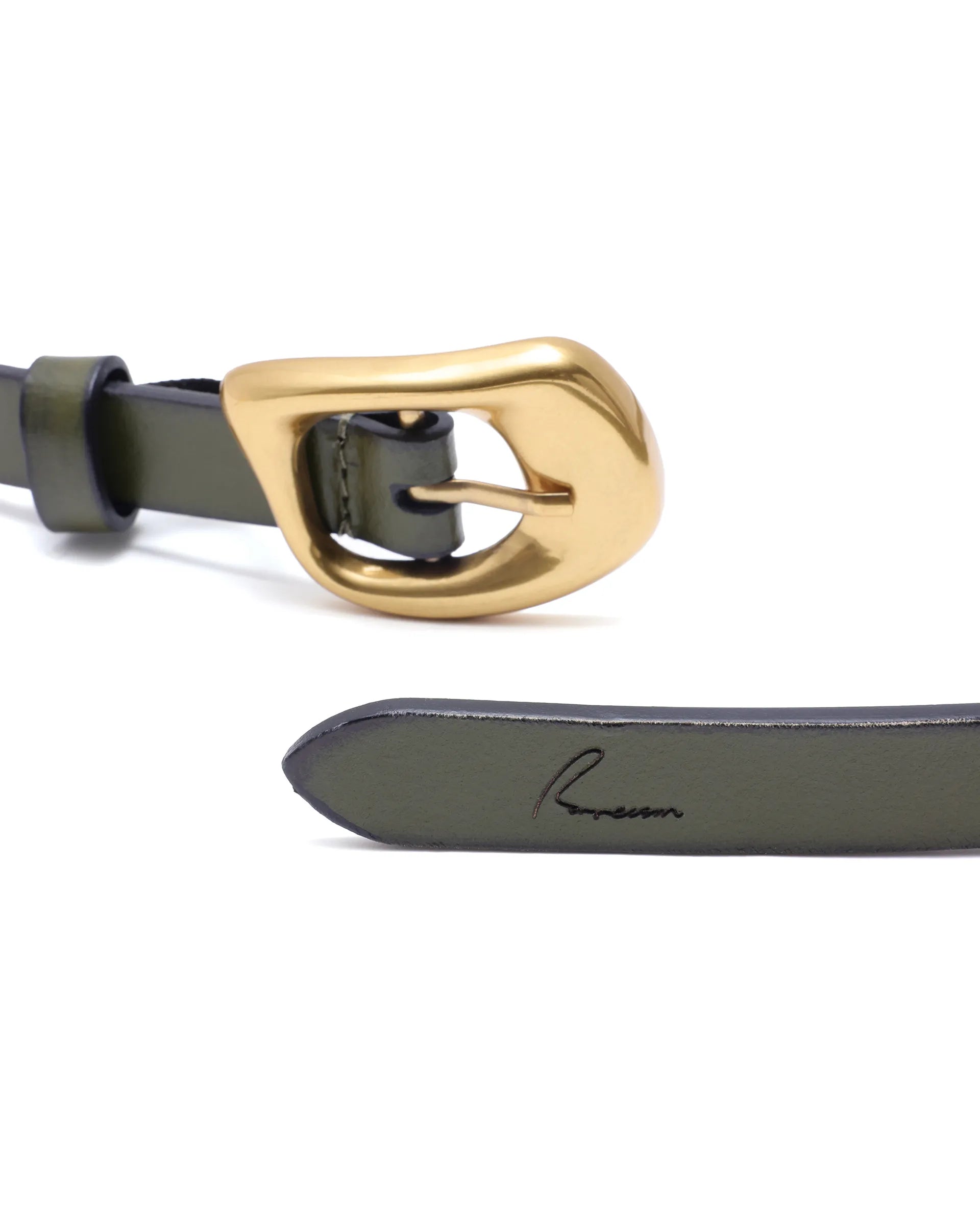 Rareism Women Cove Olive Belt