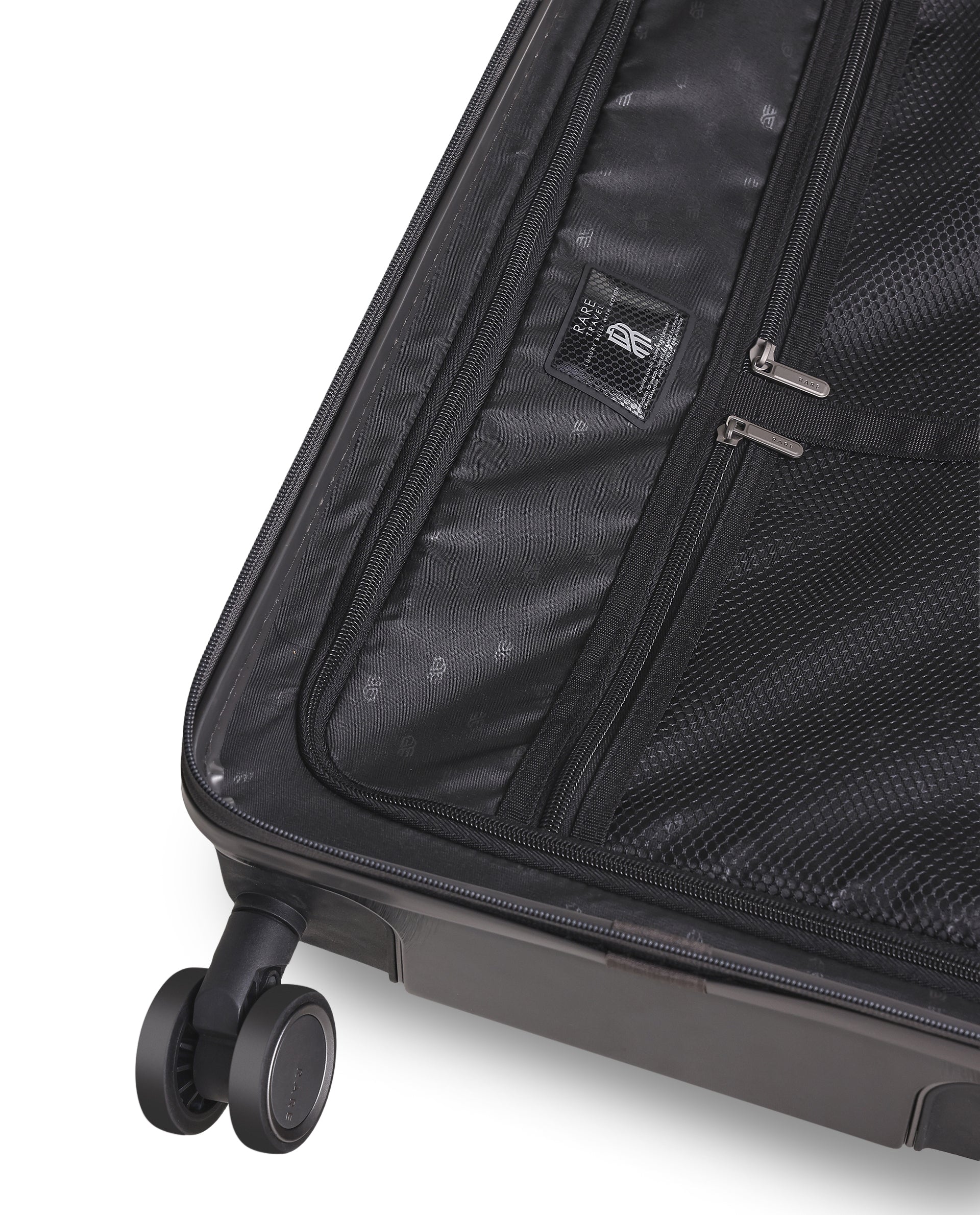 Rare Rabbit Tony Grey Hard Shell Trolley Bag