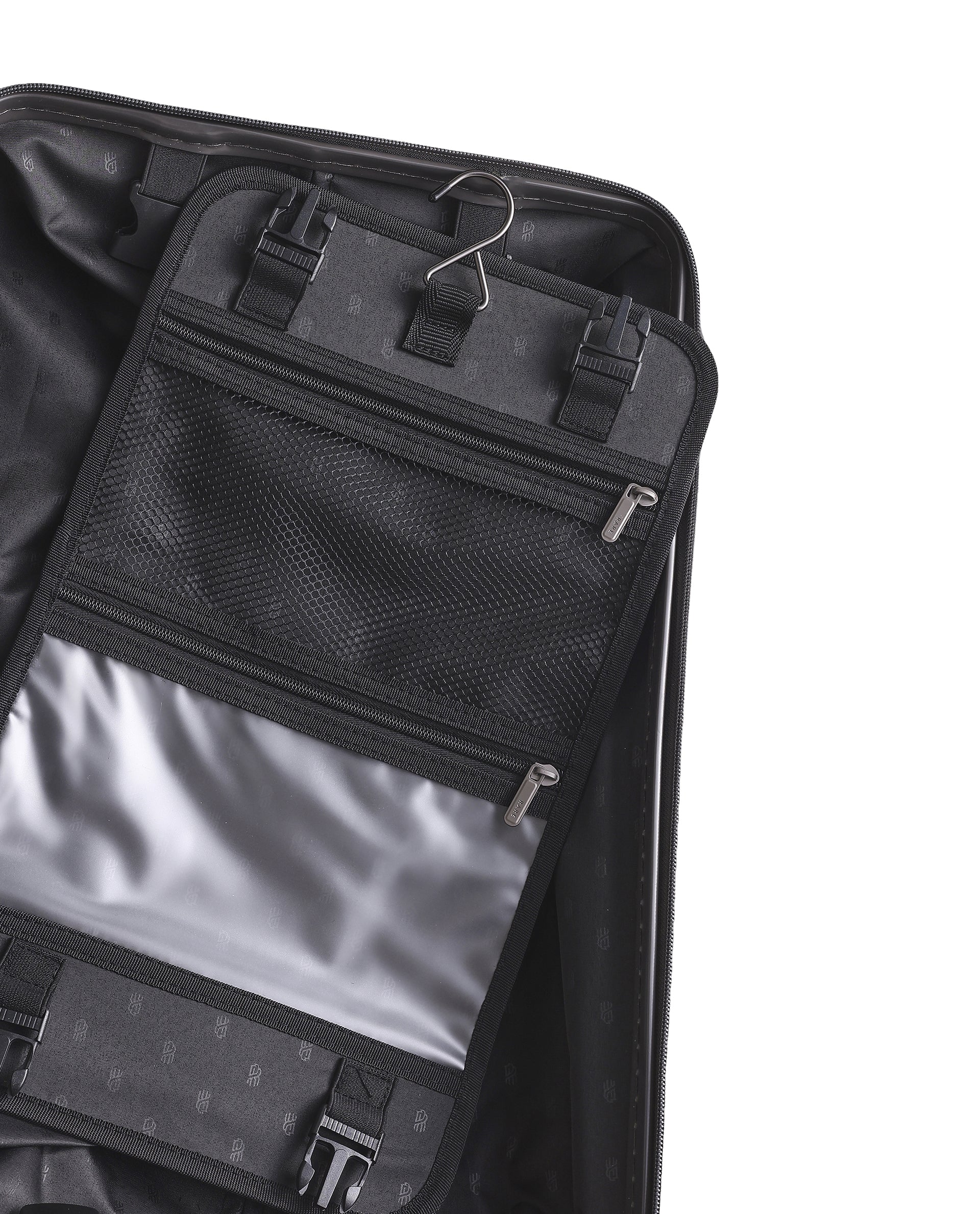 Rare Rabbit Tony Grey Hard Shell Trolley Bag