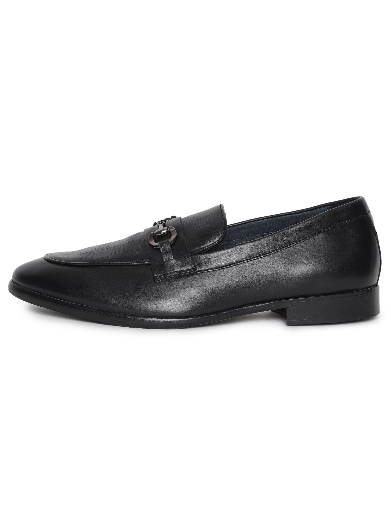 Black cheap smart loafers