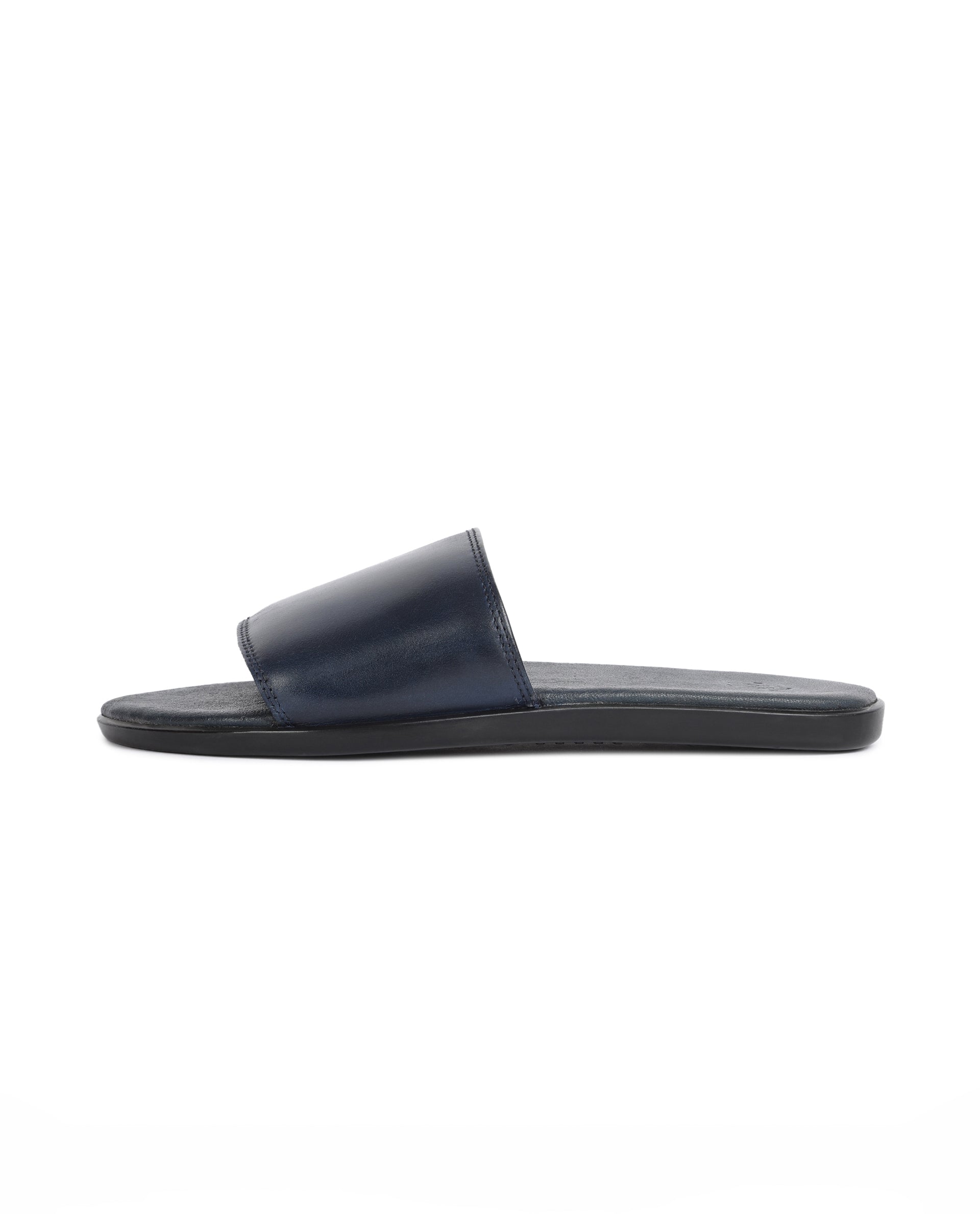 Plain black sliders mens new arrivals