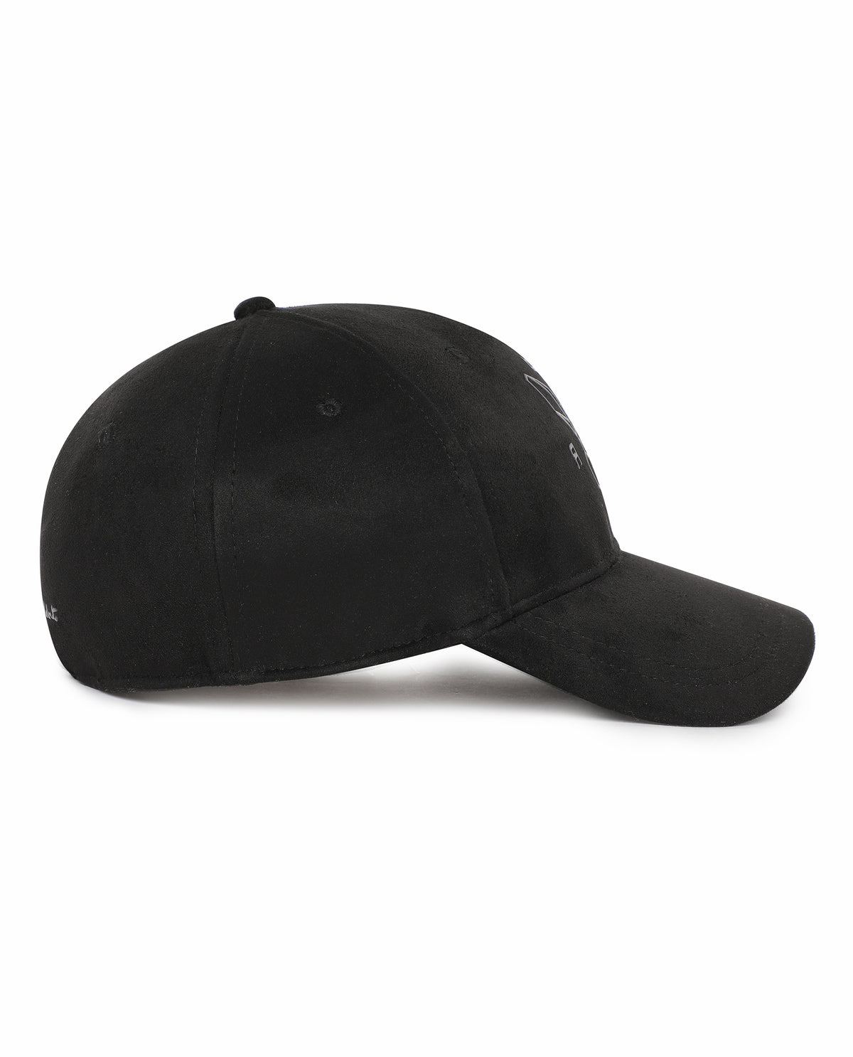 RARE RABBIT KEVIN-2 PRIMARY BLACK CAP VELVET FABRIC