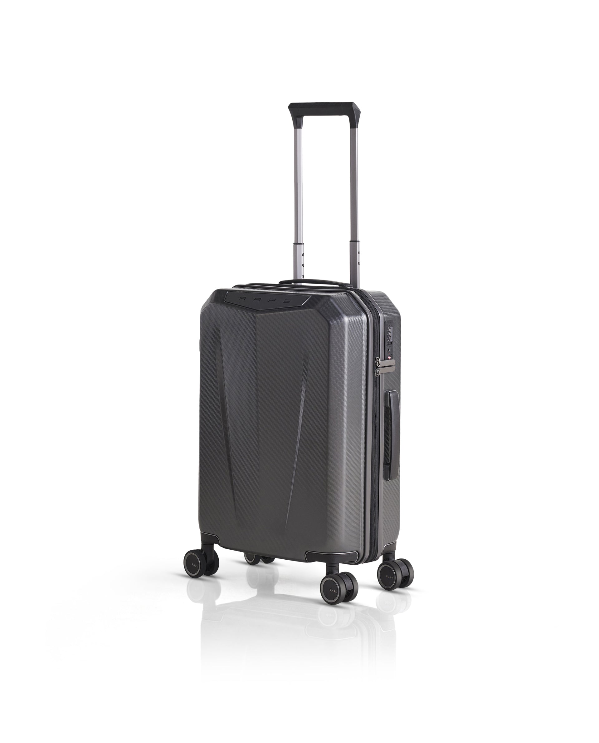 Rare Rabbit Gallardo Grey Impact-Resistant Hard Shell Trolley Bag