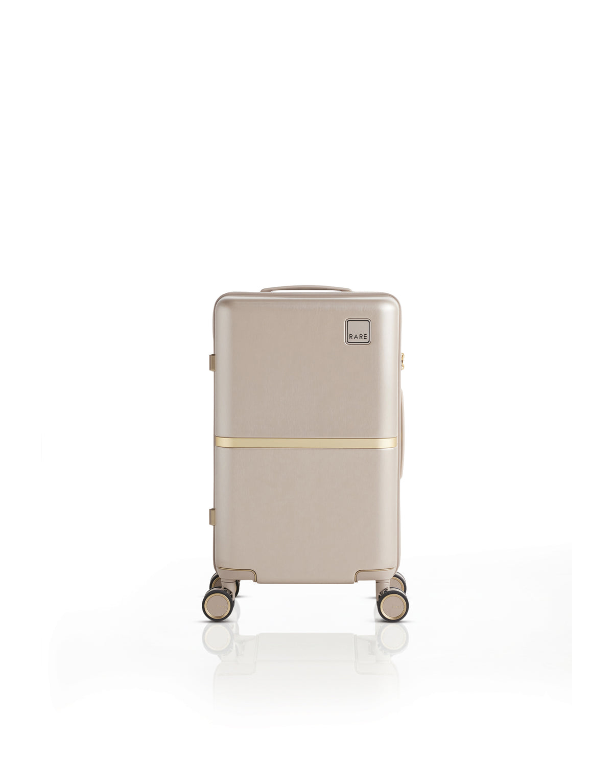 Rare Rabbit Tony Beige Hard Shell Trolley Bag