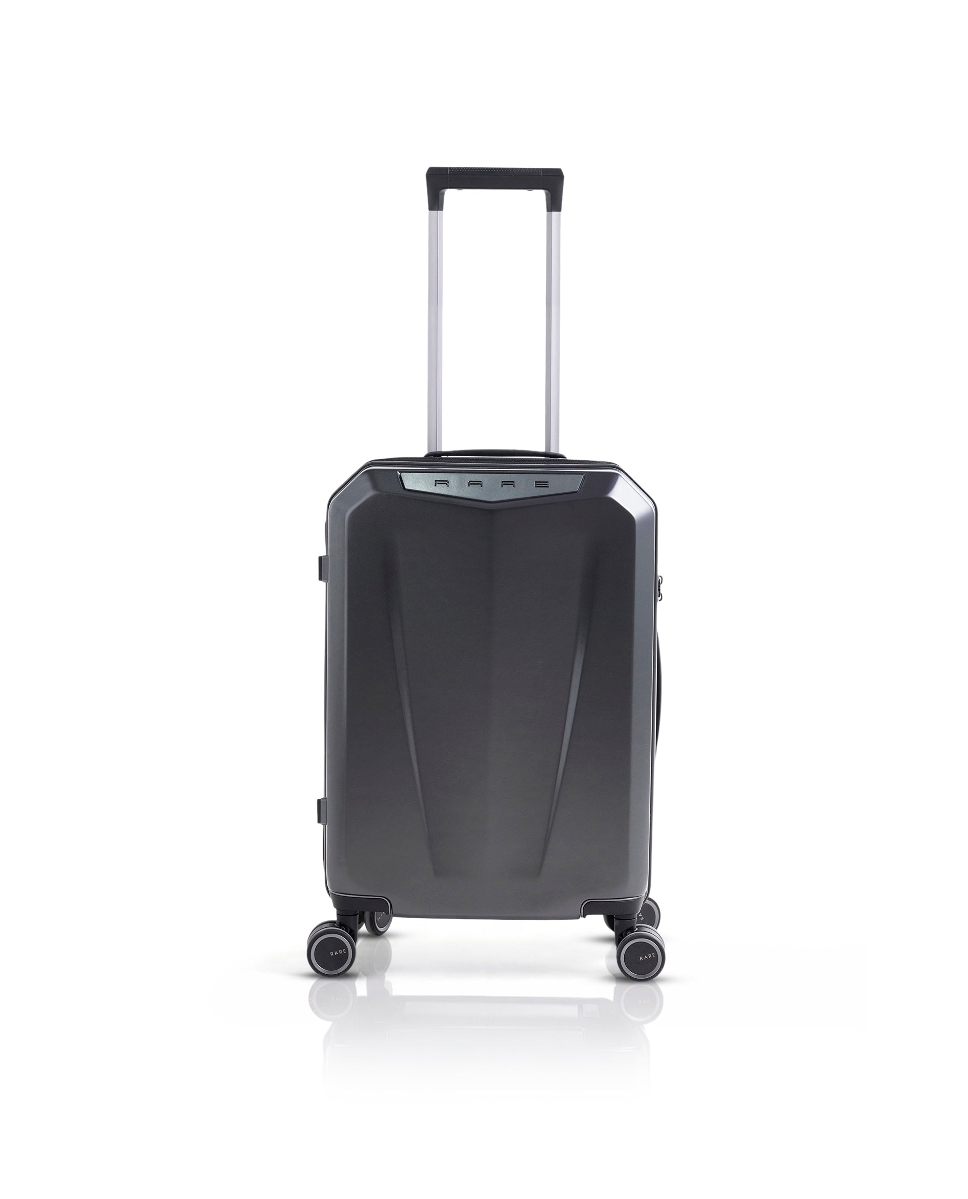 Rare Rabbit Gallardo Black Impact-Resistant Hard Shell Trolley Bag
