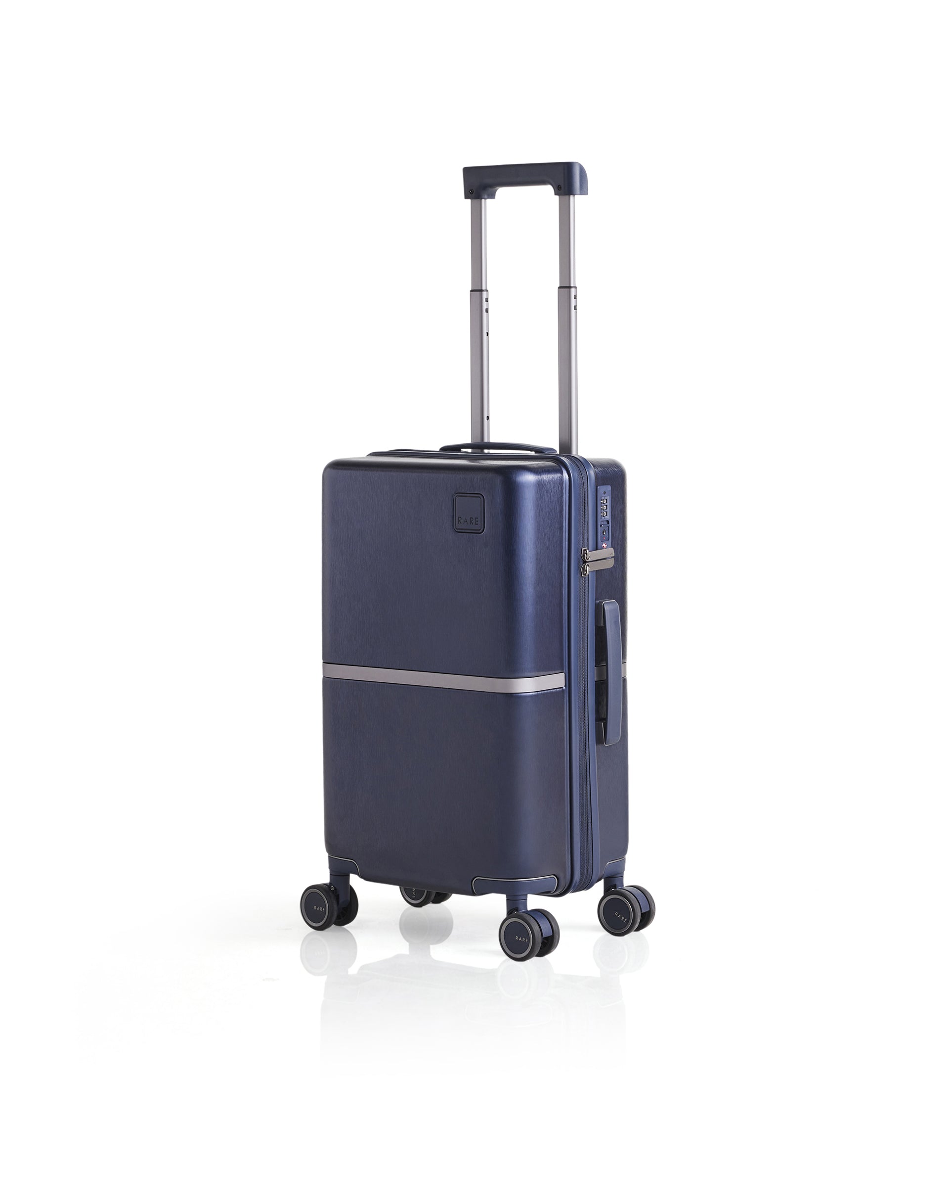 Rare Rabbit Tony Blue Hard Shell Trolley Bag