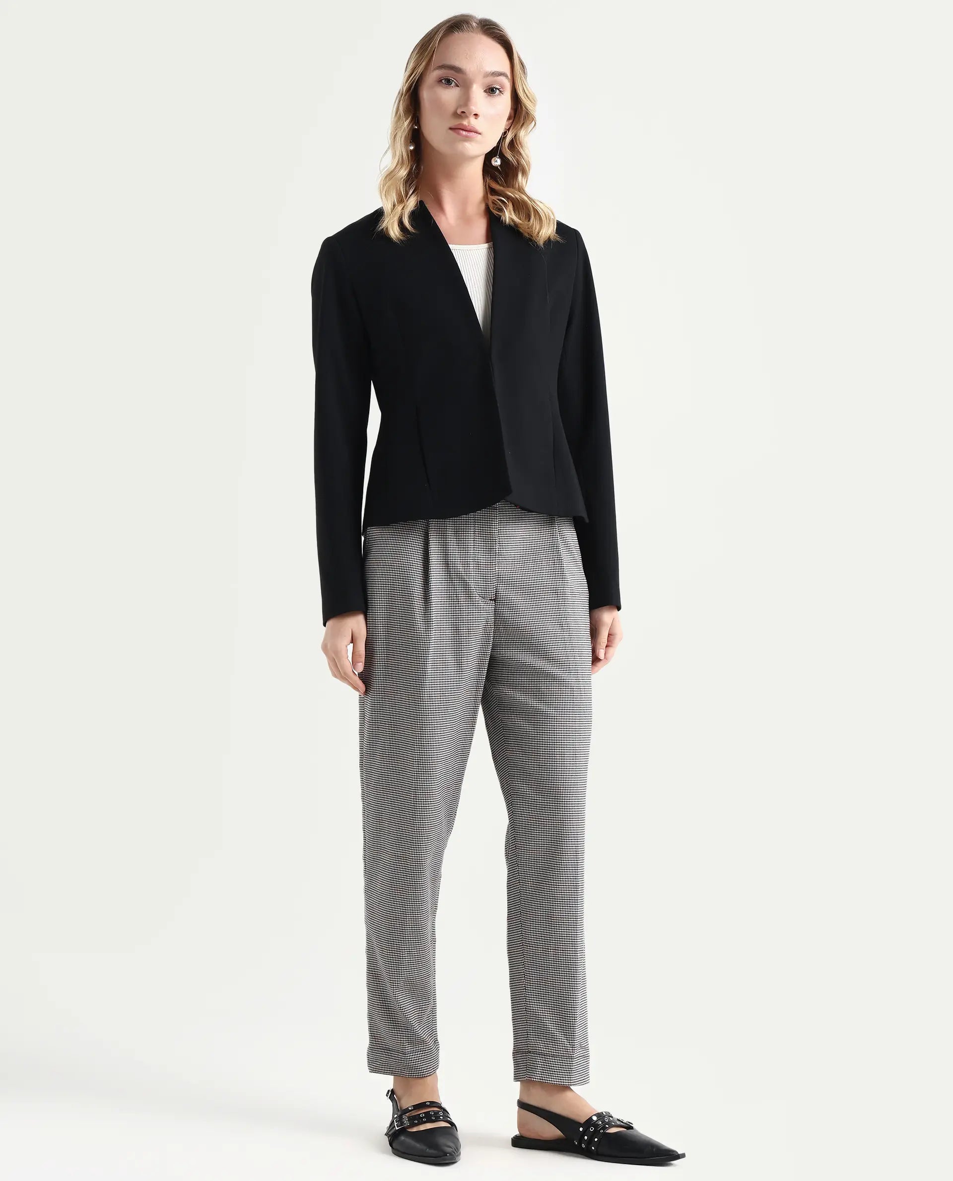 Rareism Women's Bono Beige Trouser