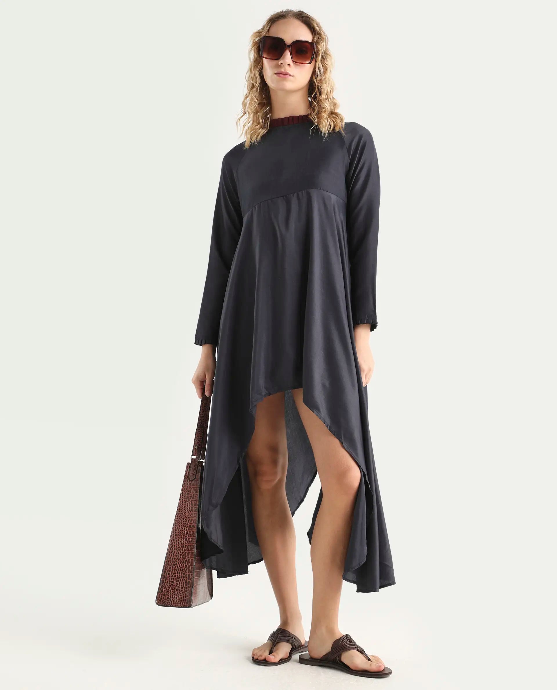 Rareism Women's Falcon Navy Dress