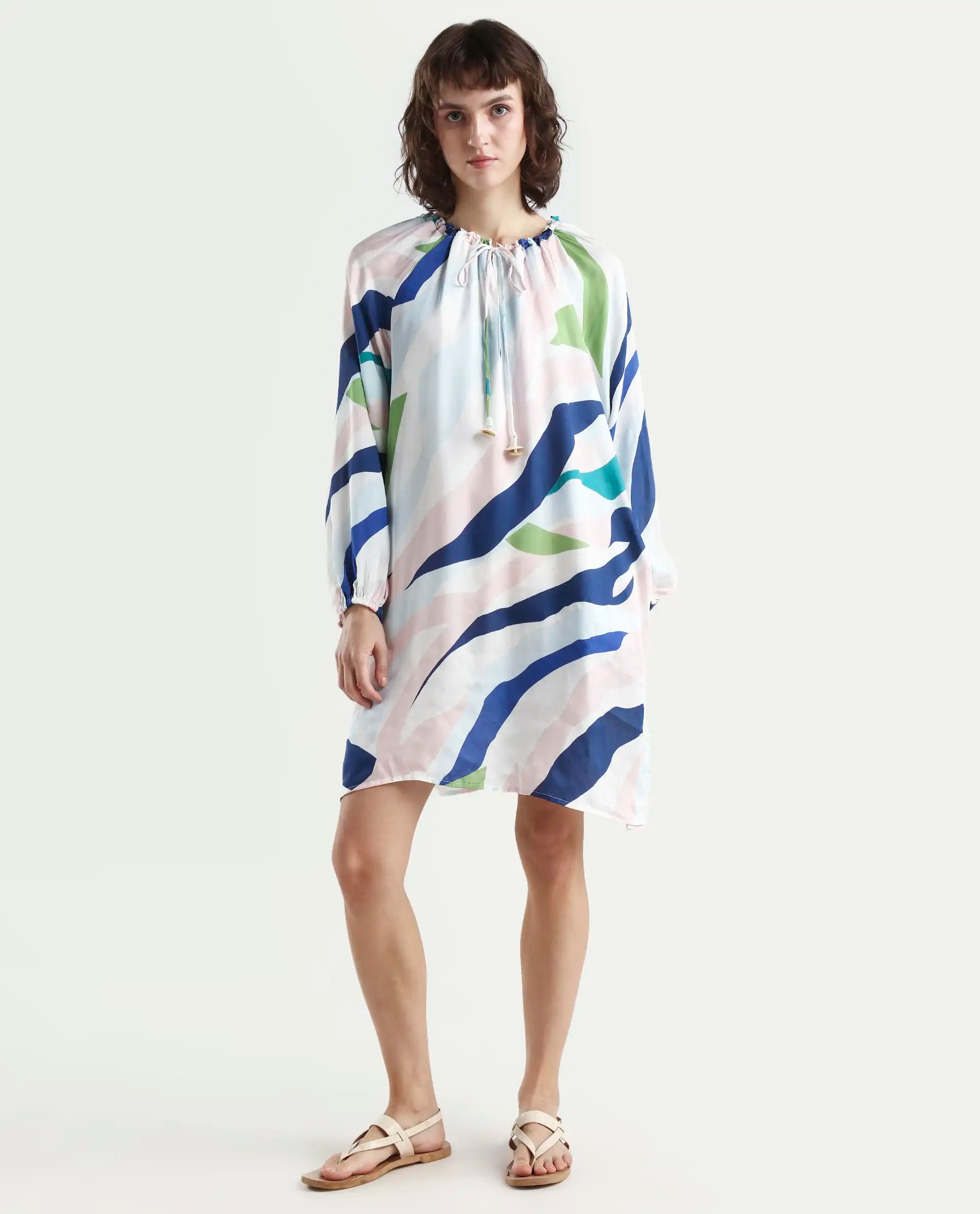 Rareism Women's Alloy White Dress