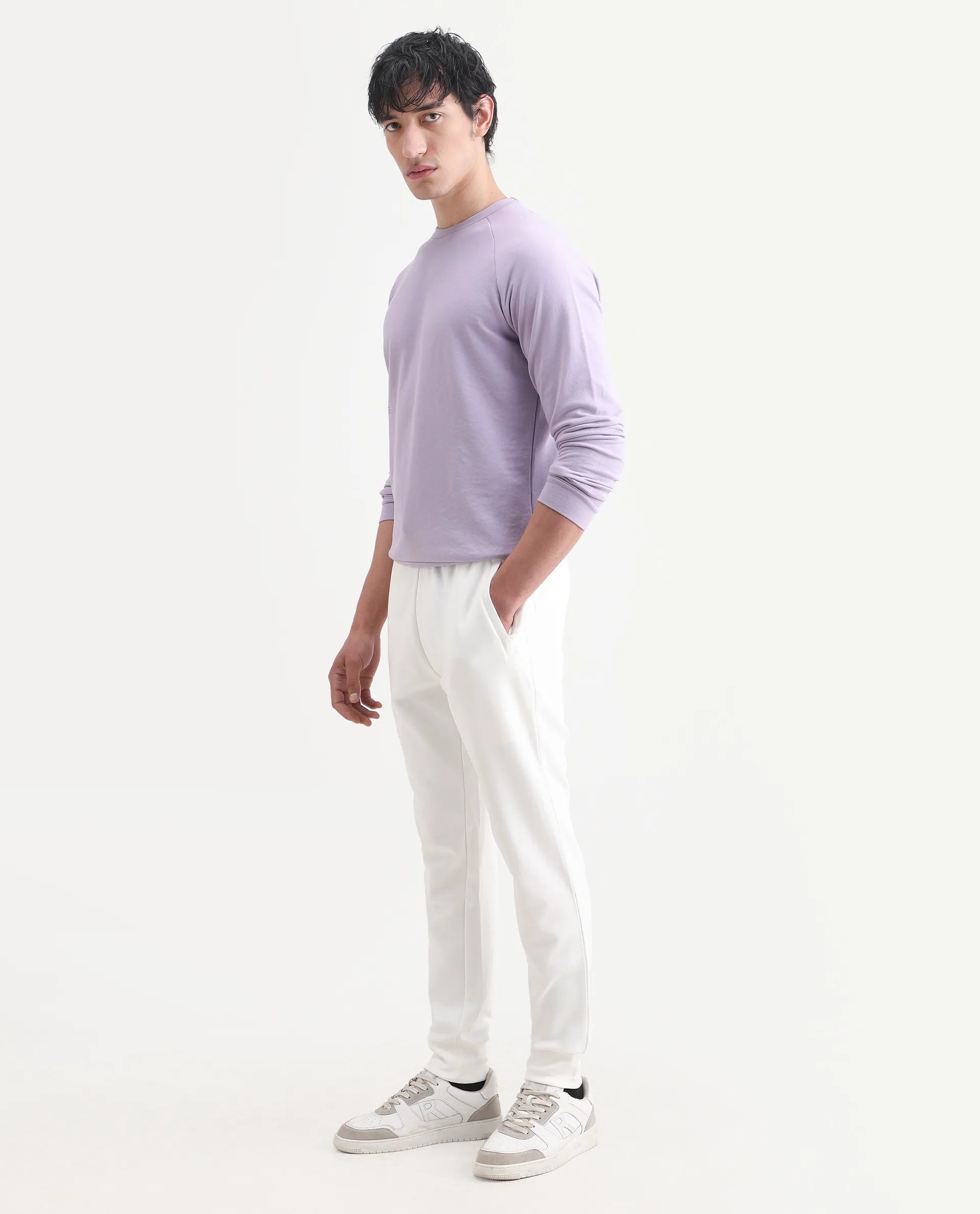 Track Pant Ivory White Men