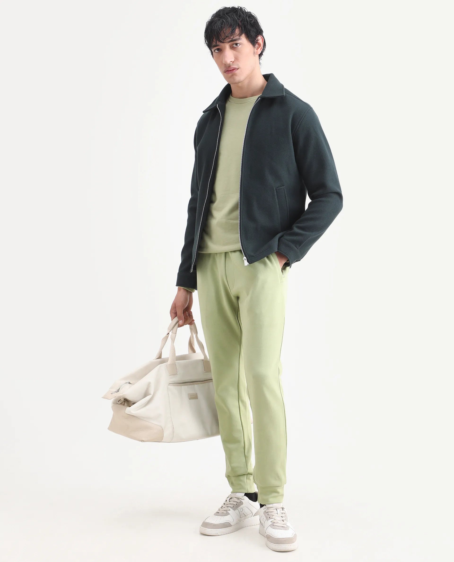Track Pant Cardamom Green Men