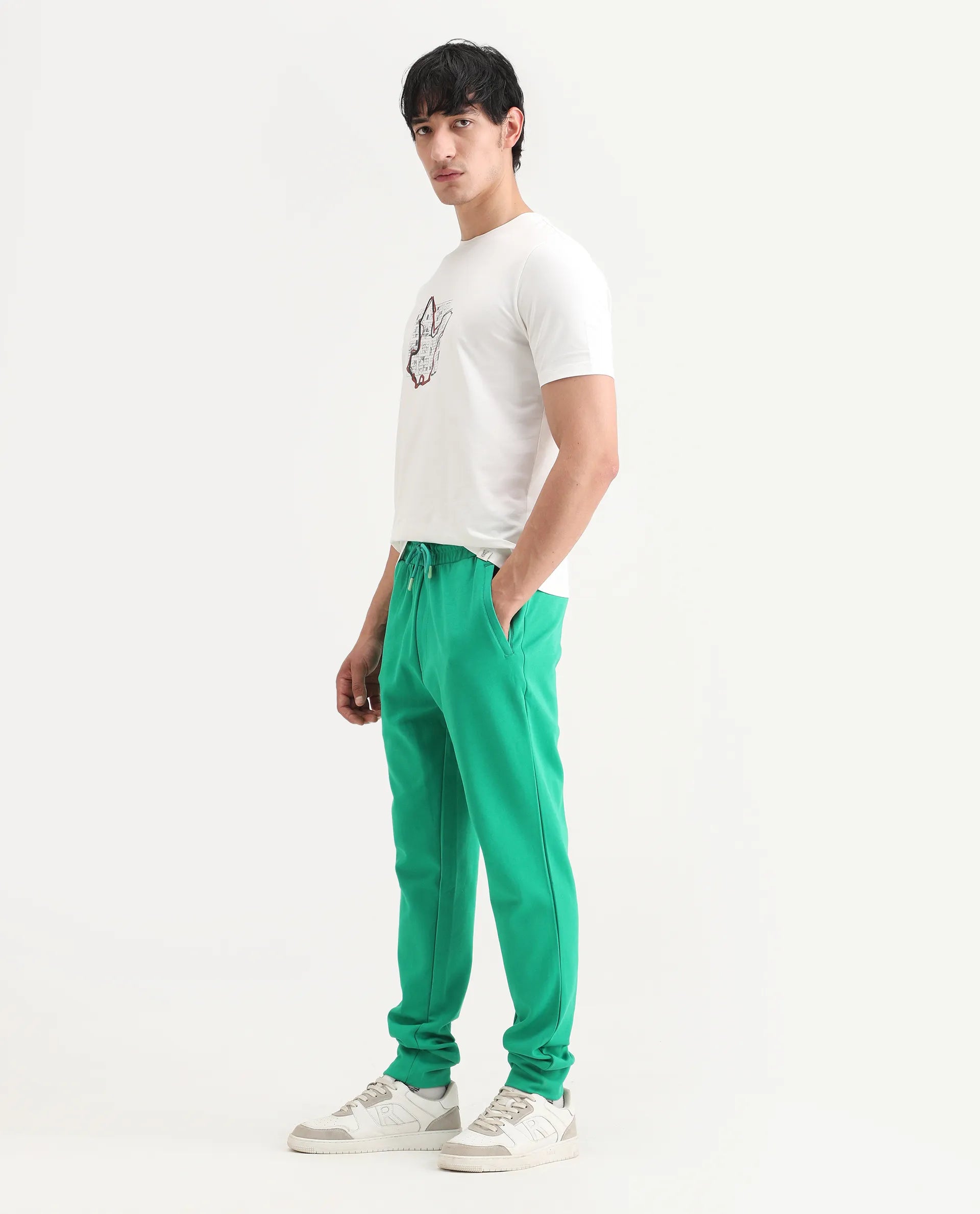 Joggers  Emerald Green Men