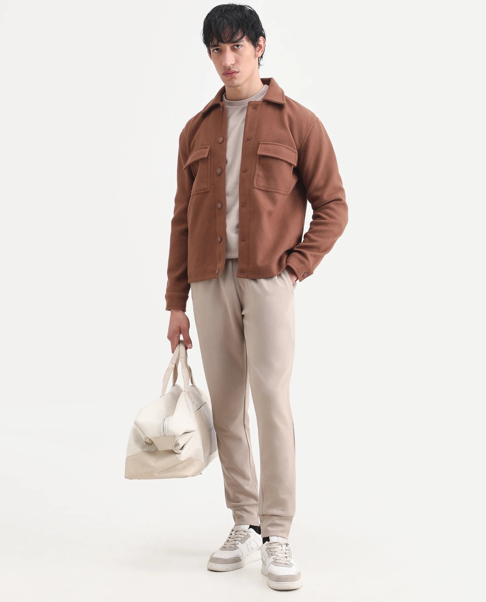 Track Pant Sand Beige Men