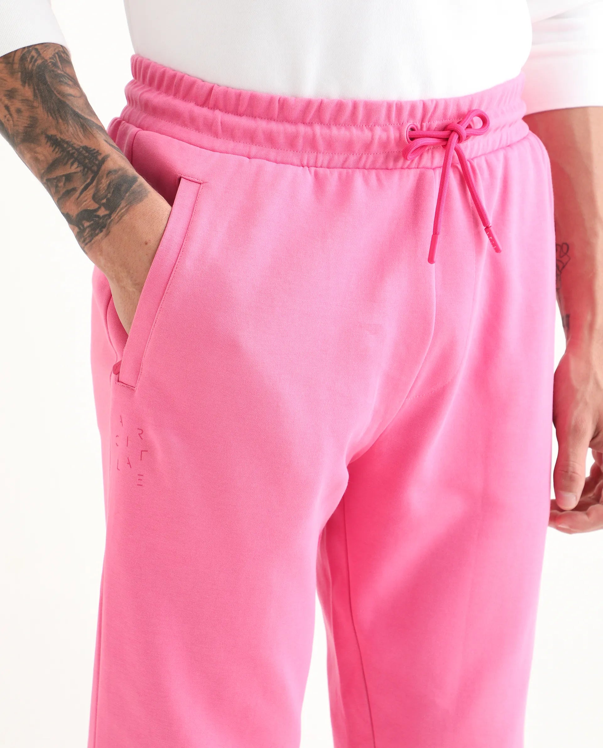 Track Pant Flame Pink Men