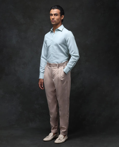 Buy Guild Business - Rhesa - Light Rust Relaxed Fit Plain Trouser| Rare ...