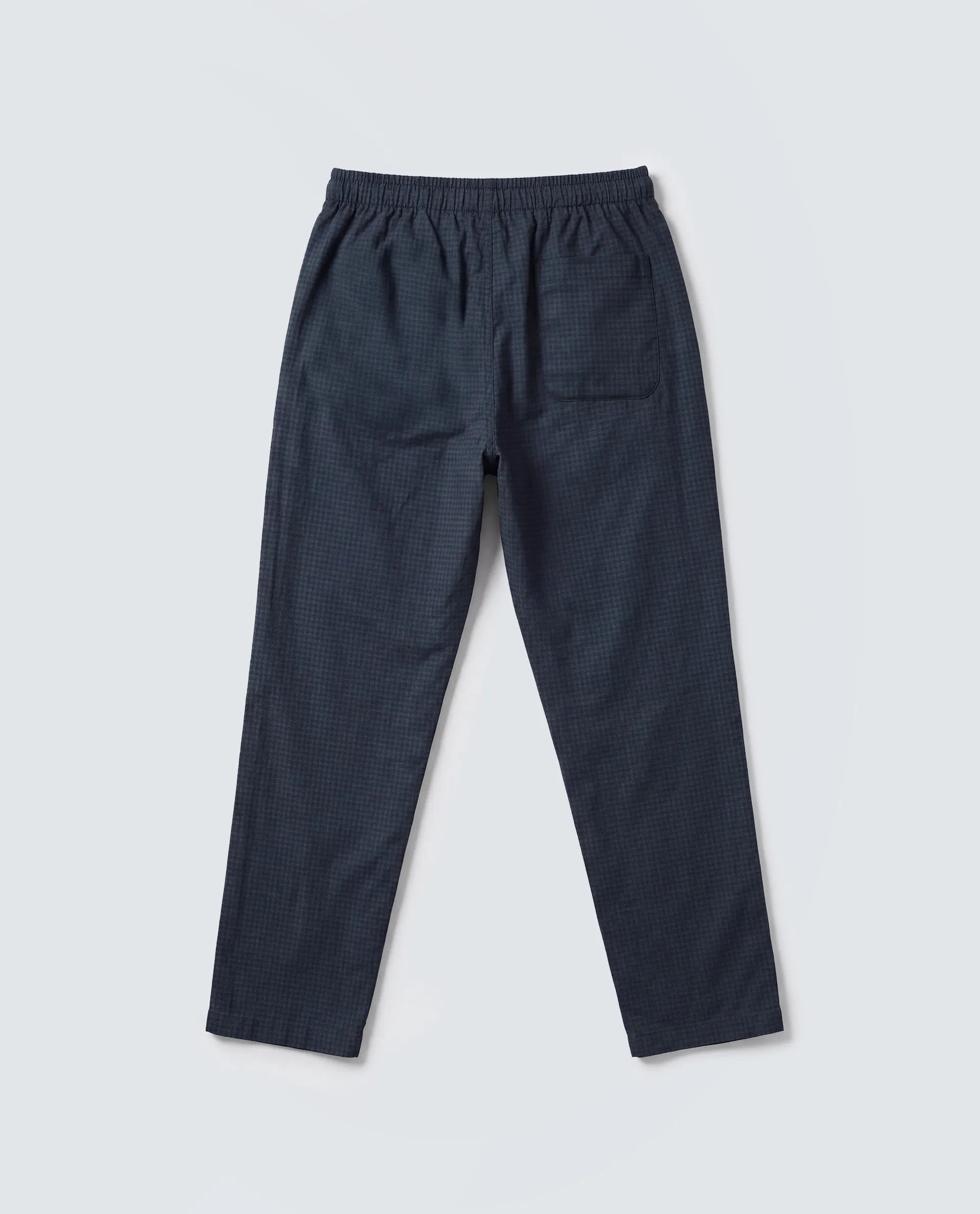 Rare Rabbit Men's Mariv Navy Cotton Fabric Regular Fit Checks Pajama