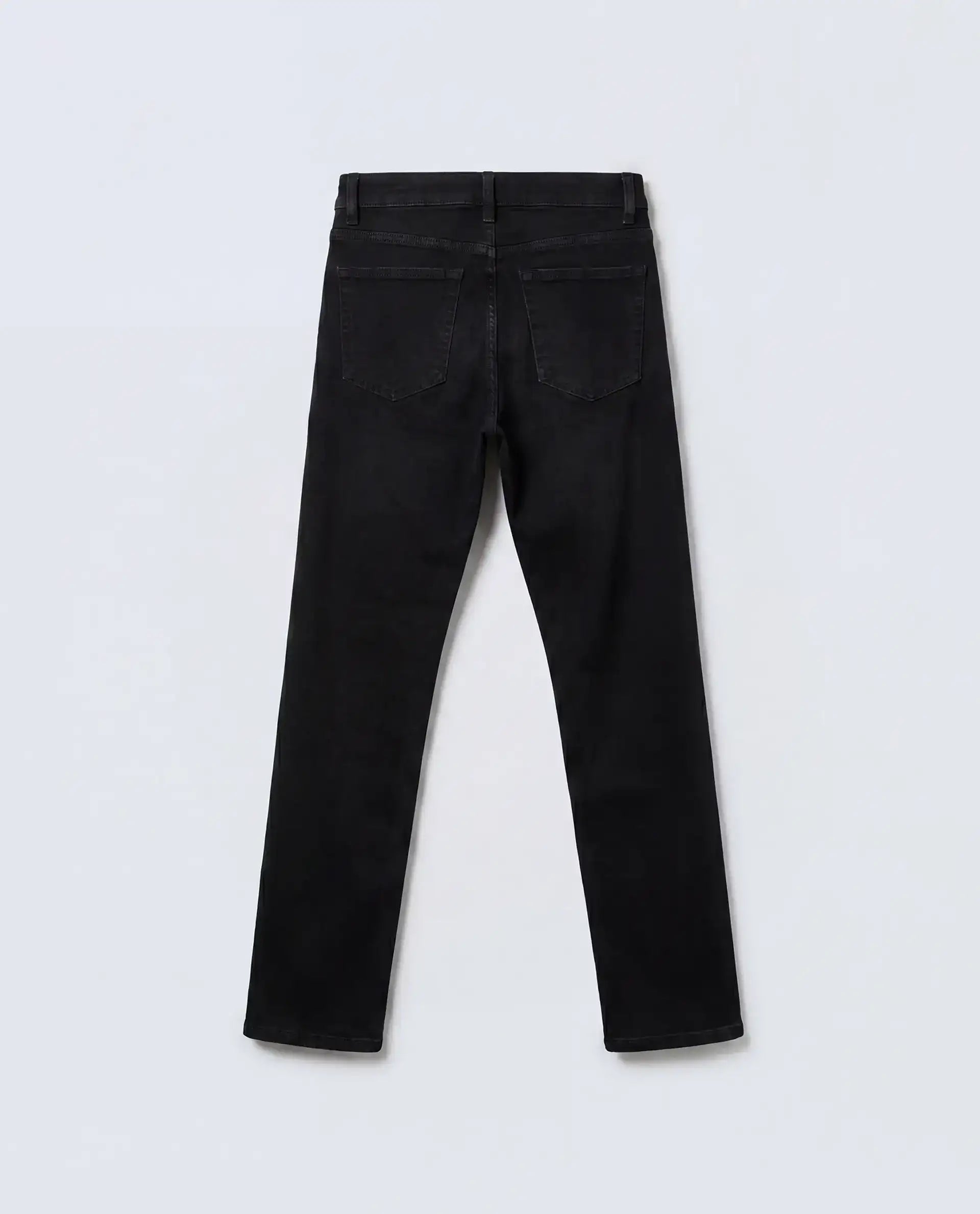 Rare Ones Kids Kreto Black Cotton Blend Fabric Button And Zipper Closure Slim Fit Jeans