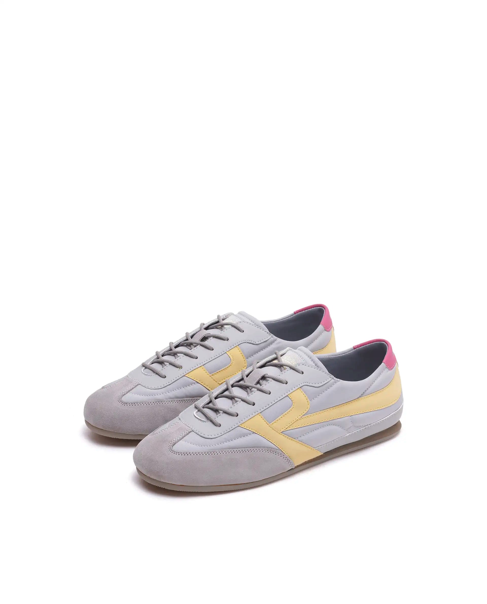 Rarez Men's Abruzzo Primary Grey Parachute TRP Sole Sneaker