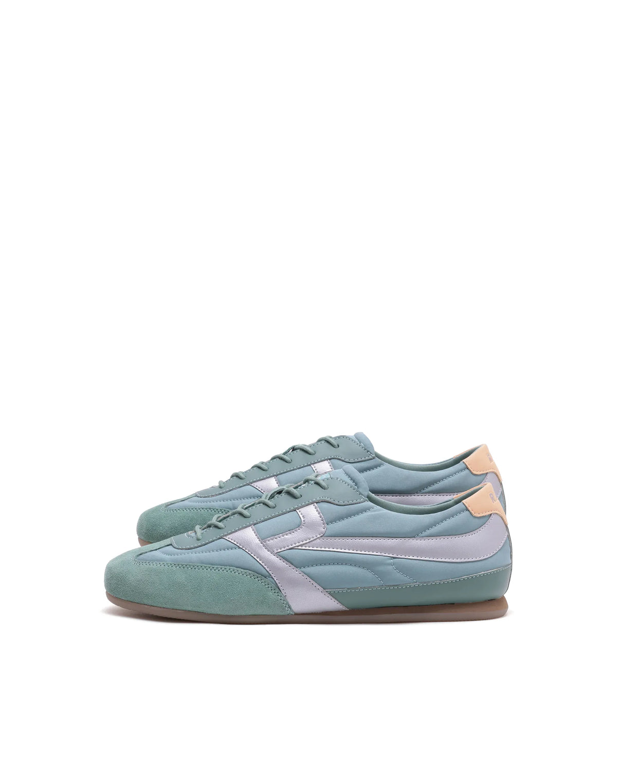 Rarez Men's Abruzzo Primary Teal Parachute TRP Sole Sneaker