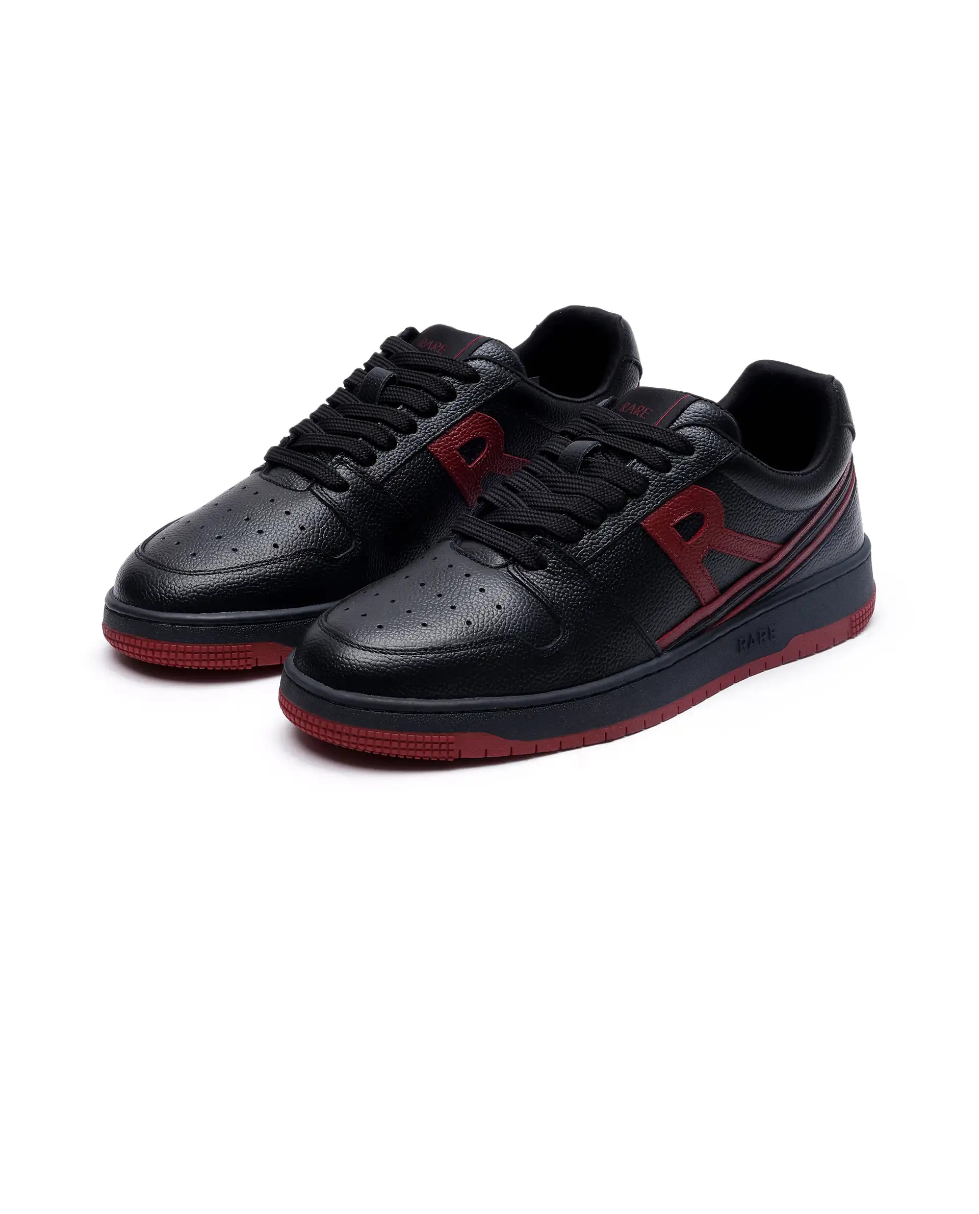 Rare Rabbit Men Adonis Black Lace-Up Closure Shoes