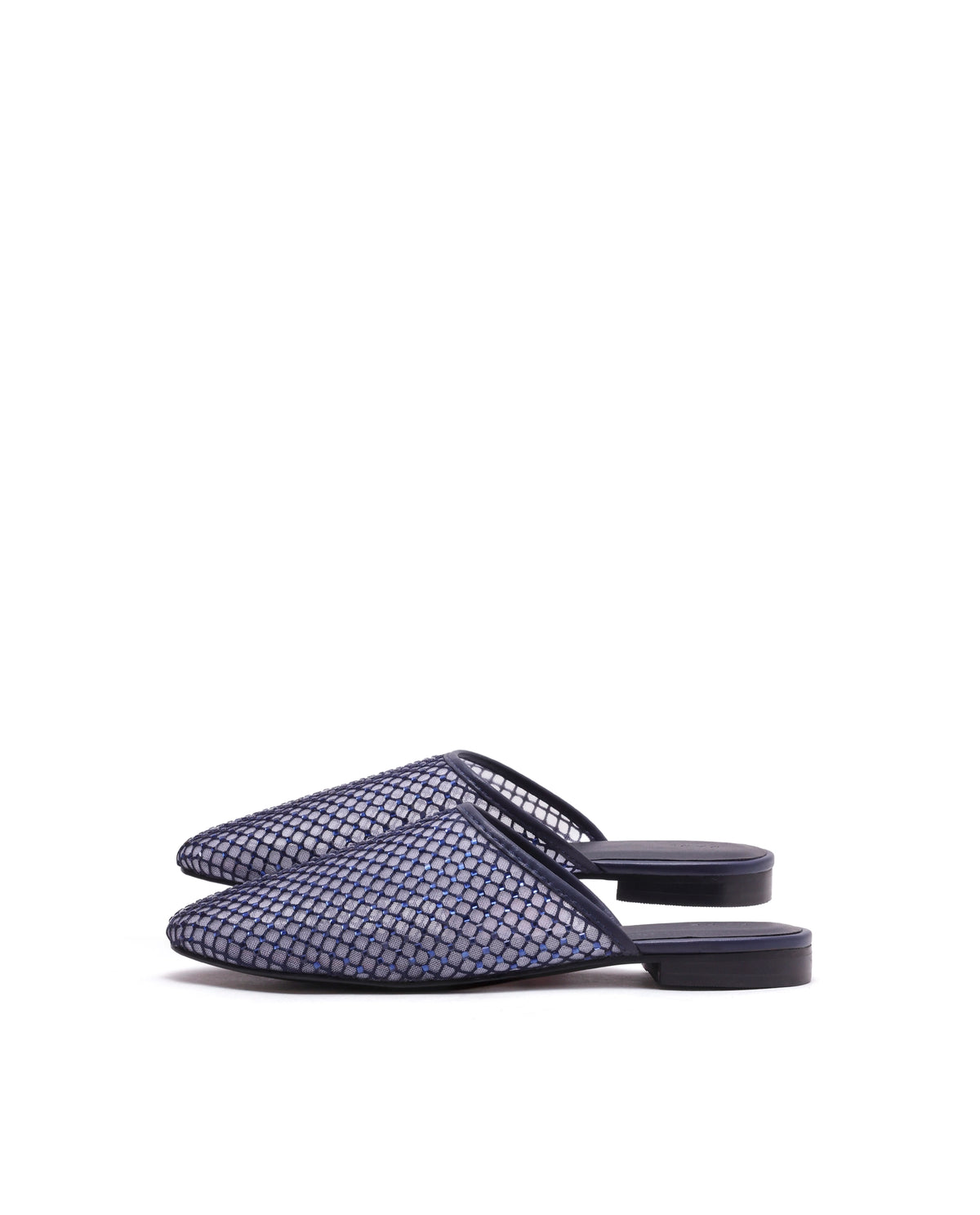 Rarez Women's Aira Blue Micro Fiber & Mesh Low Flats Low Flats
