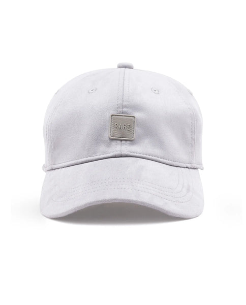 Rare Rabbit Men Albion Grey Suede Cap