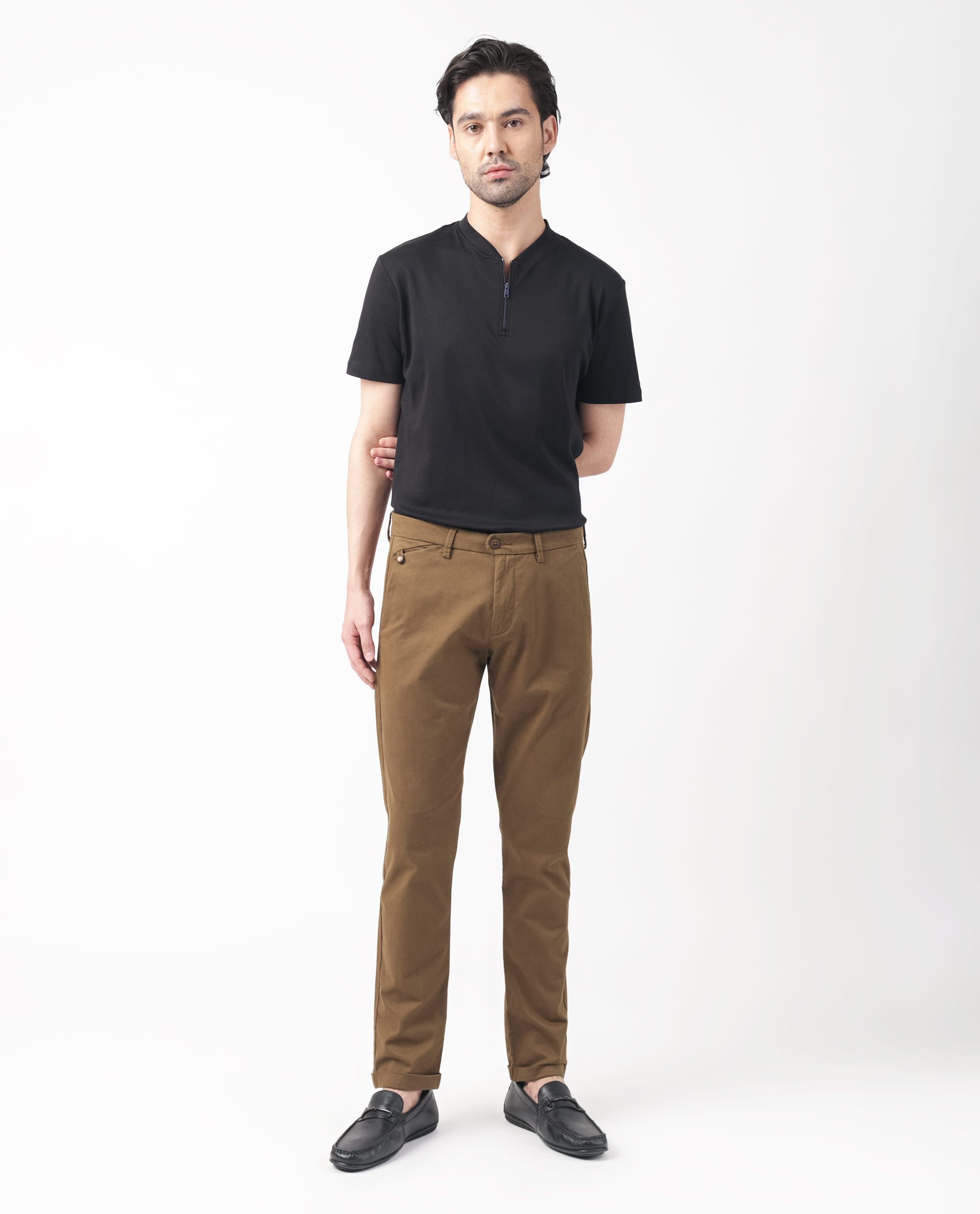 Buy Light Brown Trousers for Men
