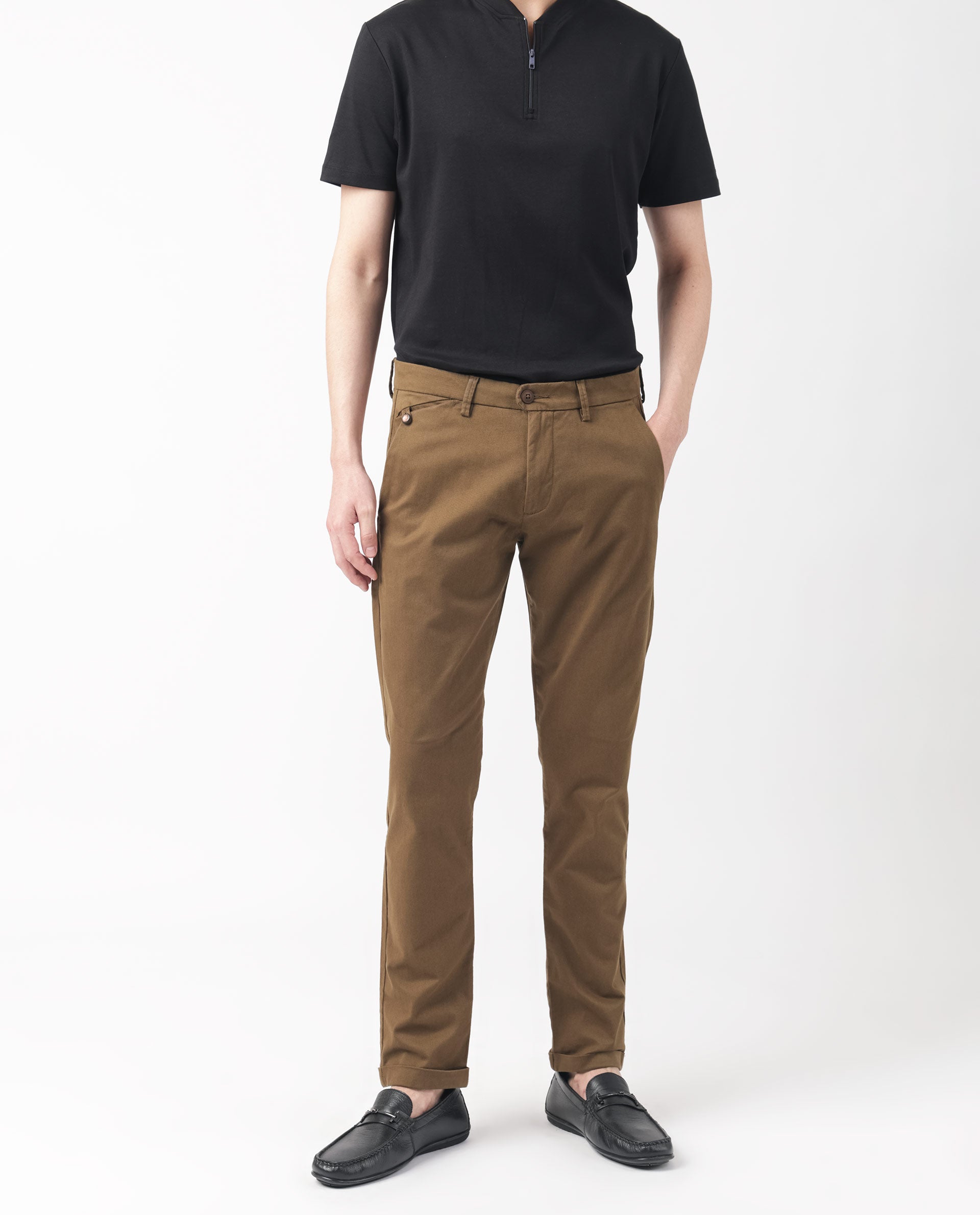 Buy Dark Brown Trousers  Pants for Men by Red chief Online  Ajiocom
