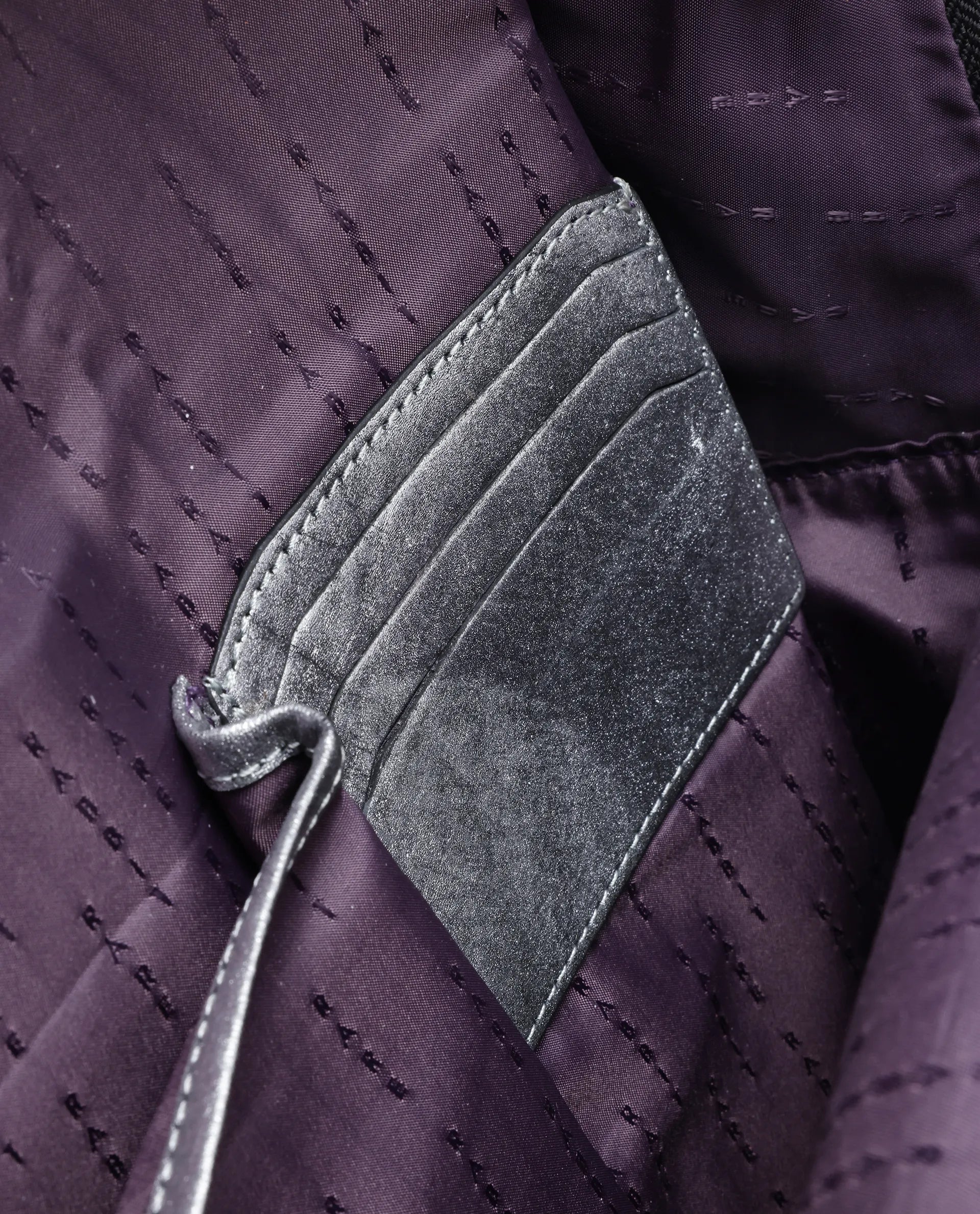 Rare Rabbit Men Arte Metallic Foil Leather Bags (Limited Edition)