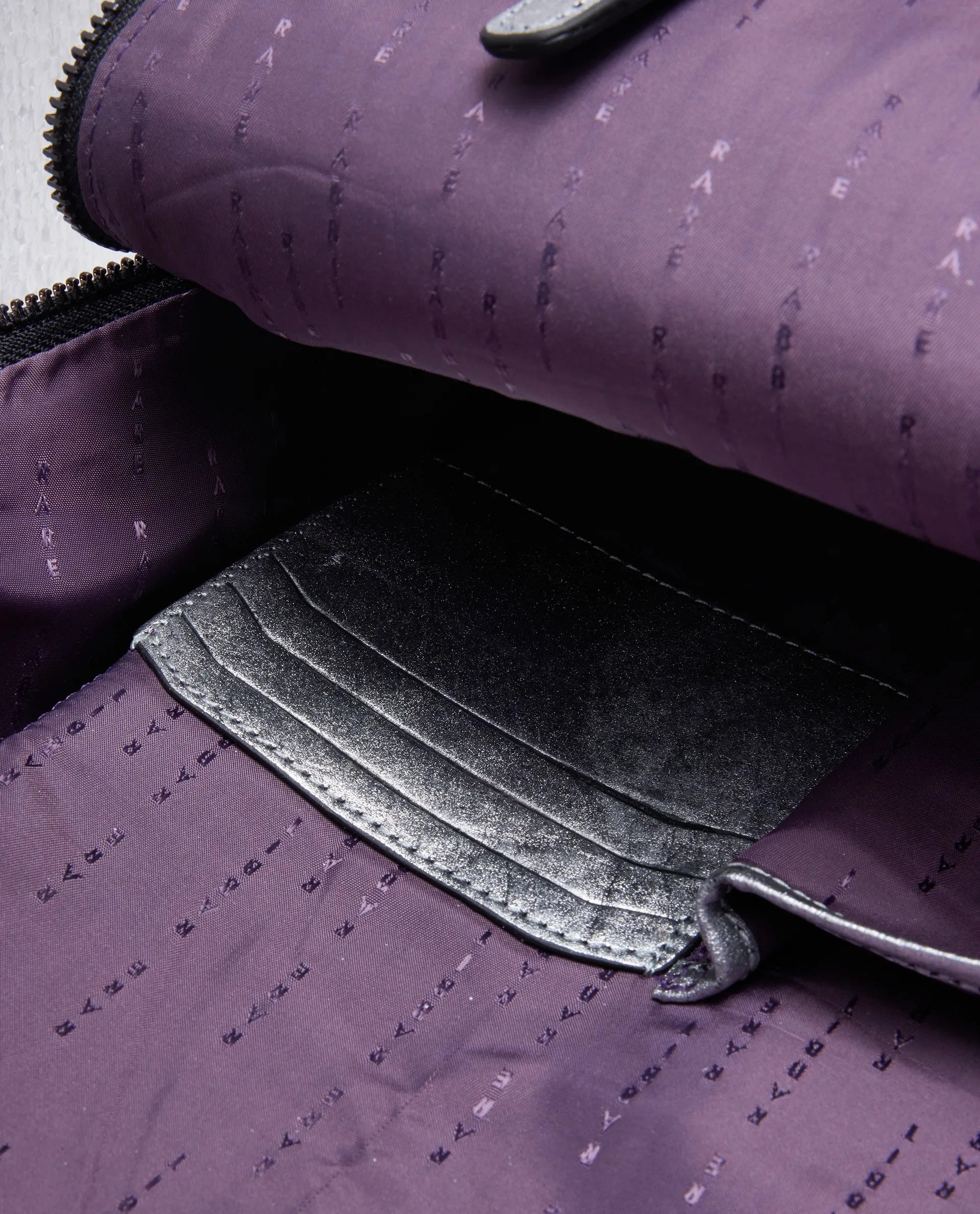 Rare Rabbit Men Arte Metallic Foil Leather Bags (Limited Edition)