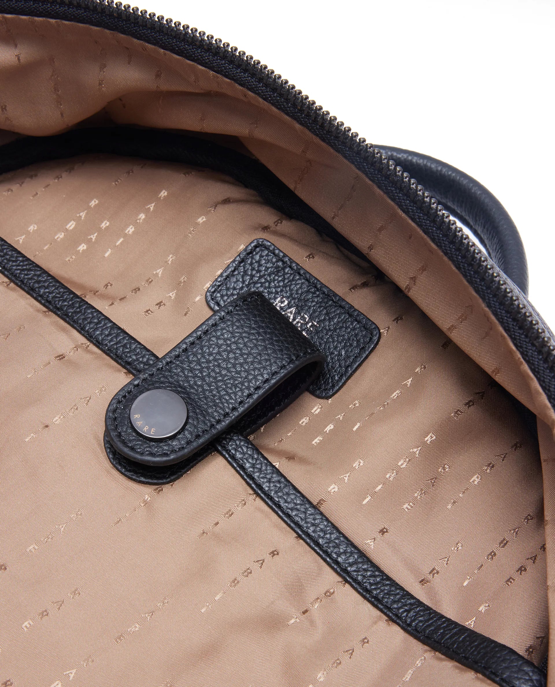 Rare Rabbit Men Axiel Black Leather Bags