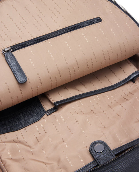 Buy Axiel - Black Leather Laptop Bag (Limited Edition)| Rare Rabbit