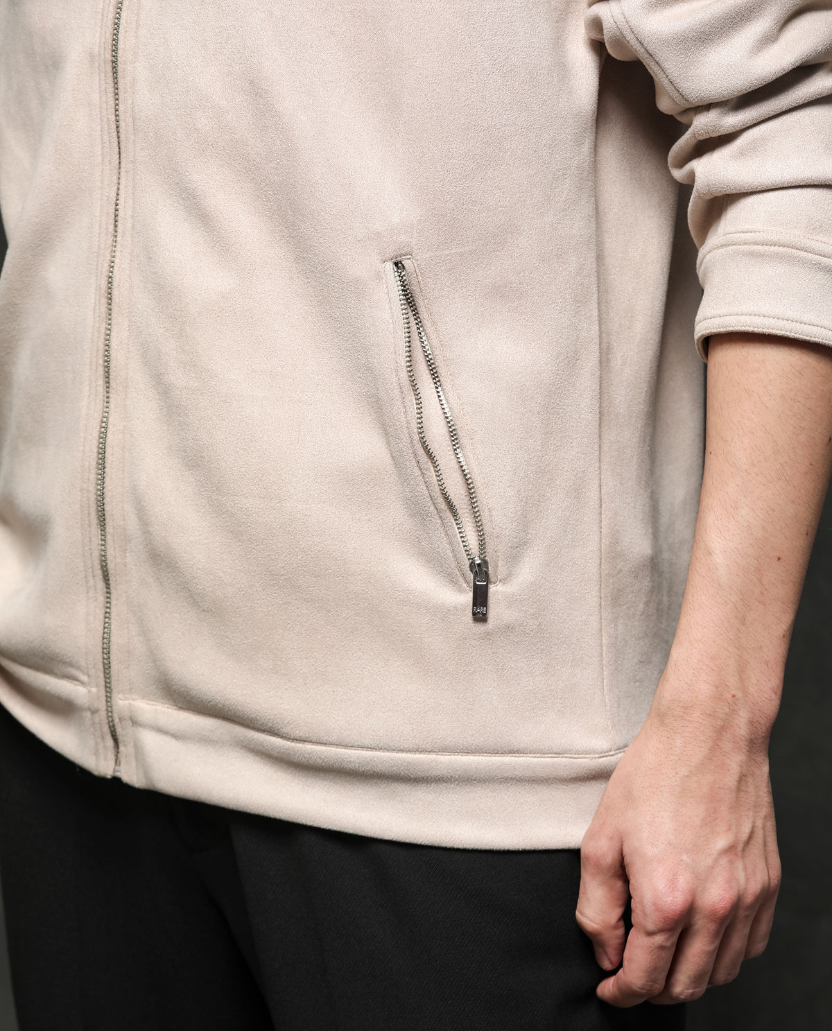 Rare Rabbit Mens Baxer Offwhite Jacket Polyester Fabric Collared Neck Woven Full Sleeves Button And Zip Closure Boxy Fit