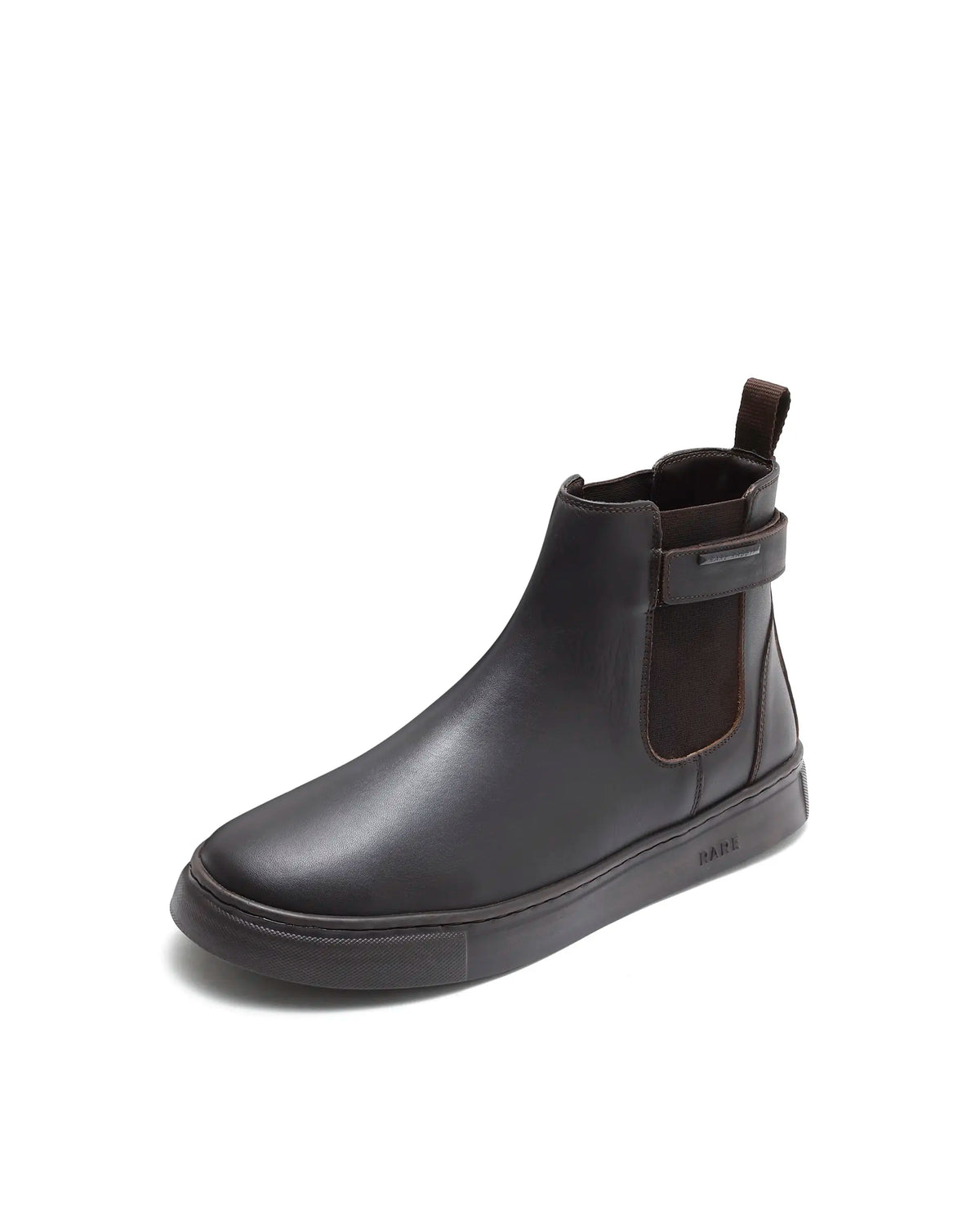 Rarez Men's Berus-L Primary Coffee Leather Regular Boots