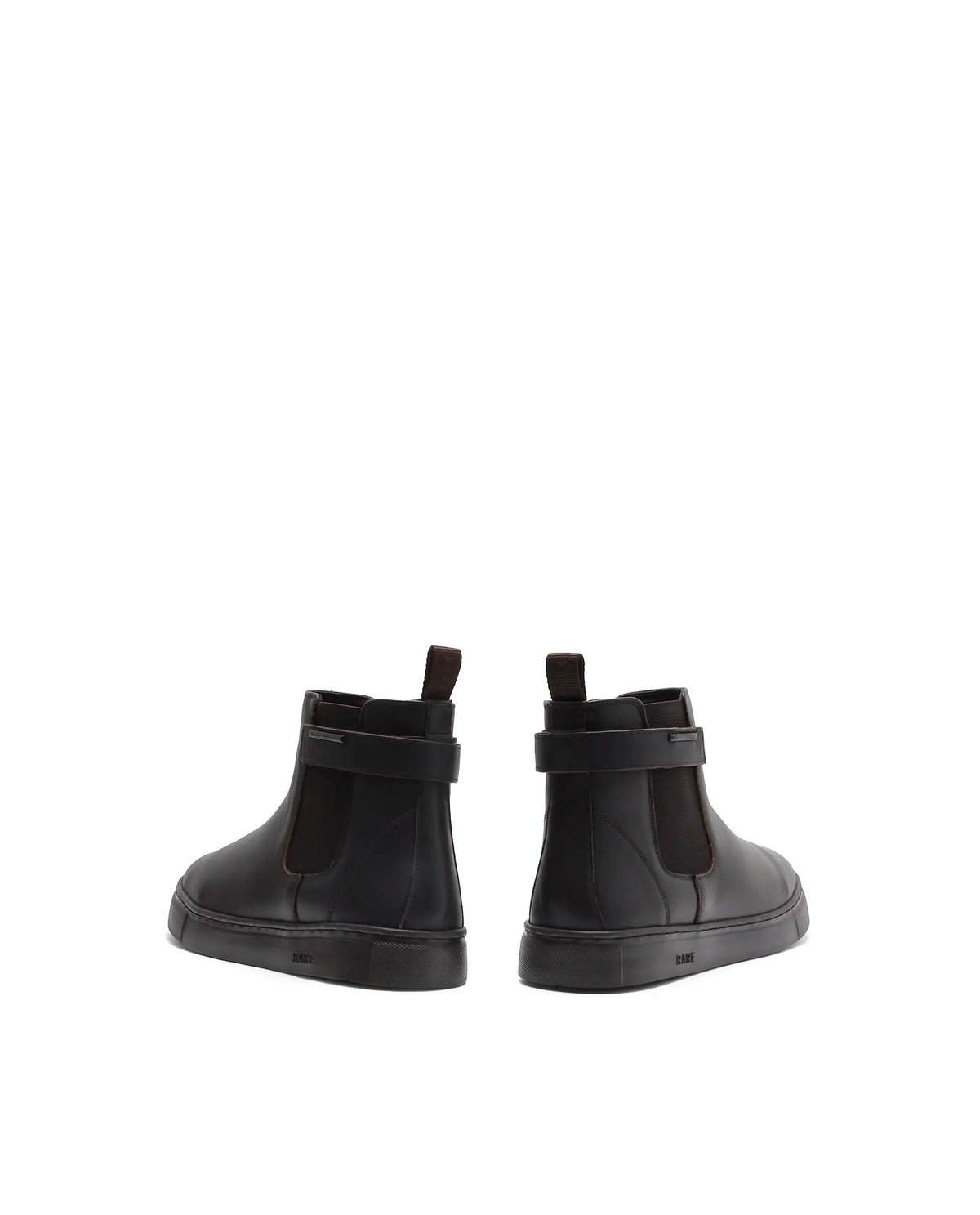 Rarez Men's Berus-L Primary Coffee Leather Regular Boots