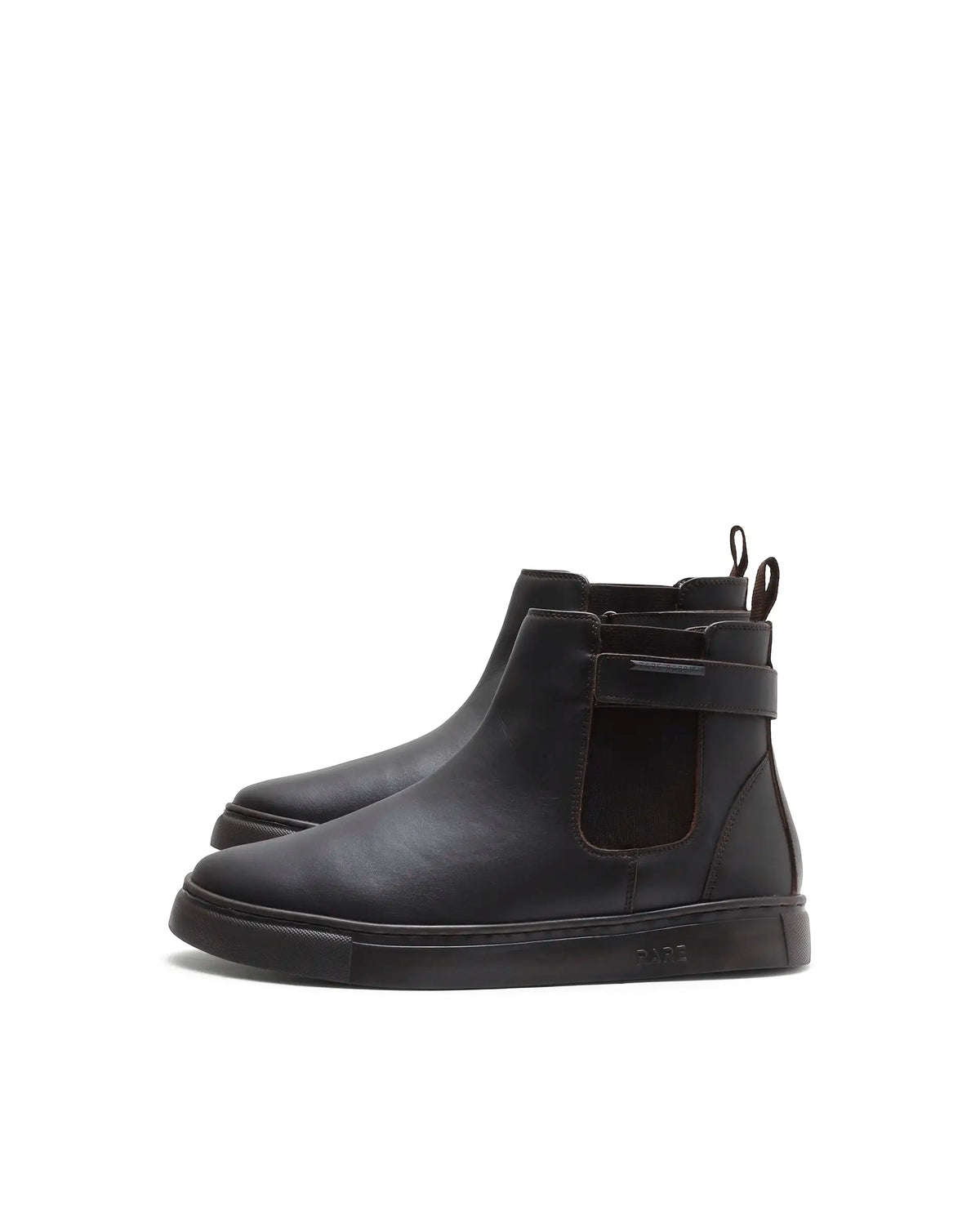 Rarez Men's Berus-L Primary Coffee Leather Regular Boots