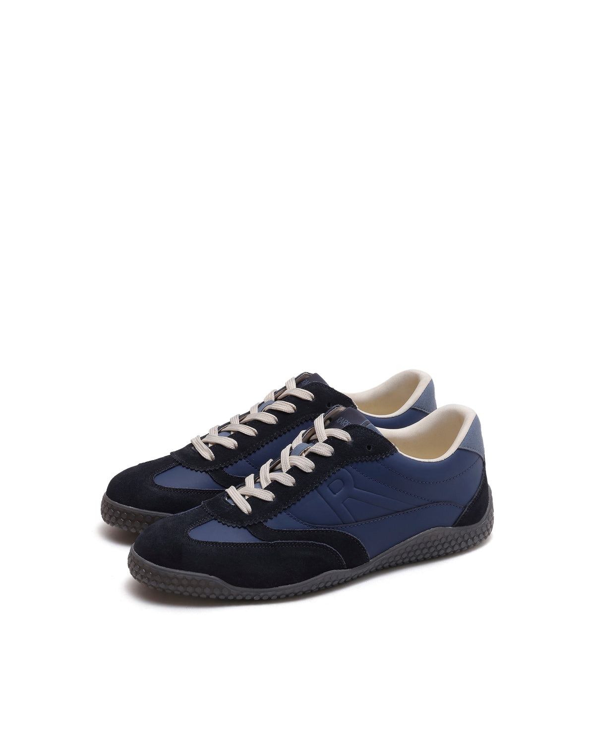 Rarez Men's Blaze Dusky Denim Blue Micro Fiber Sneaker